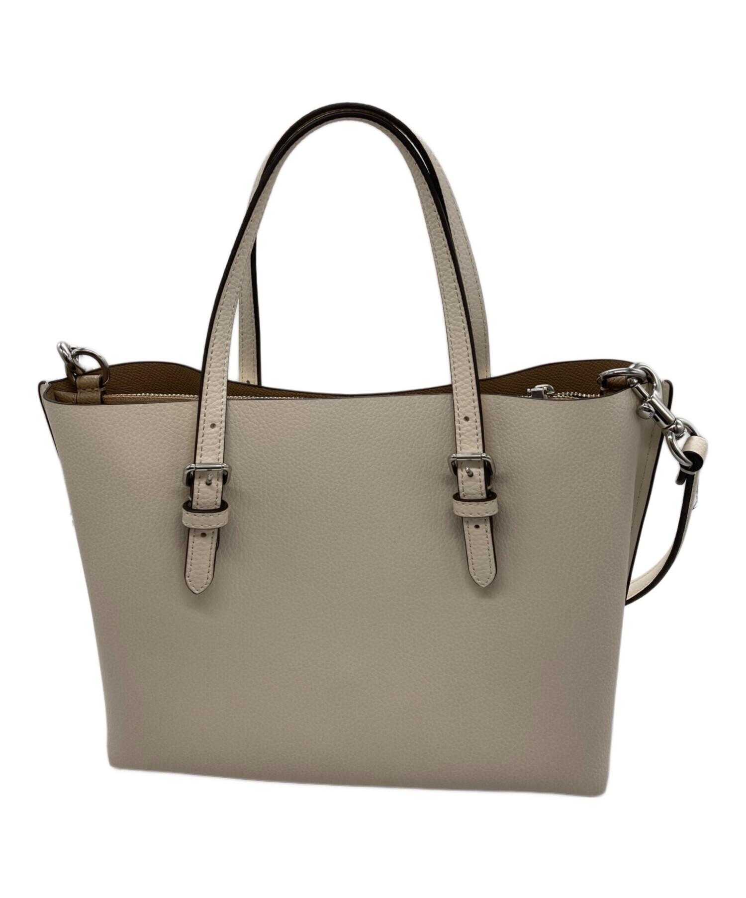 中古・古着通販】COACH (コーチ) モリー トート バッグ 25 ベージュ