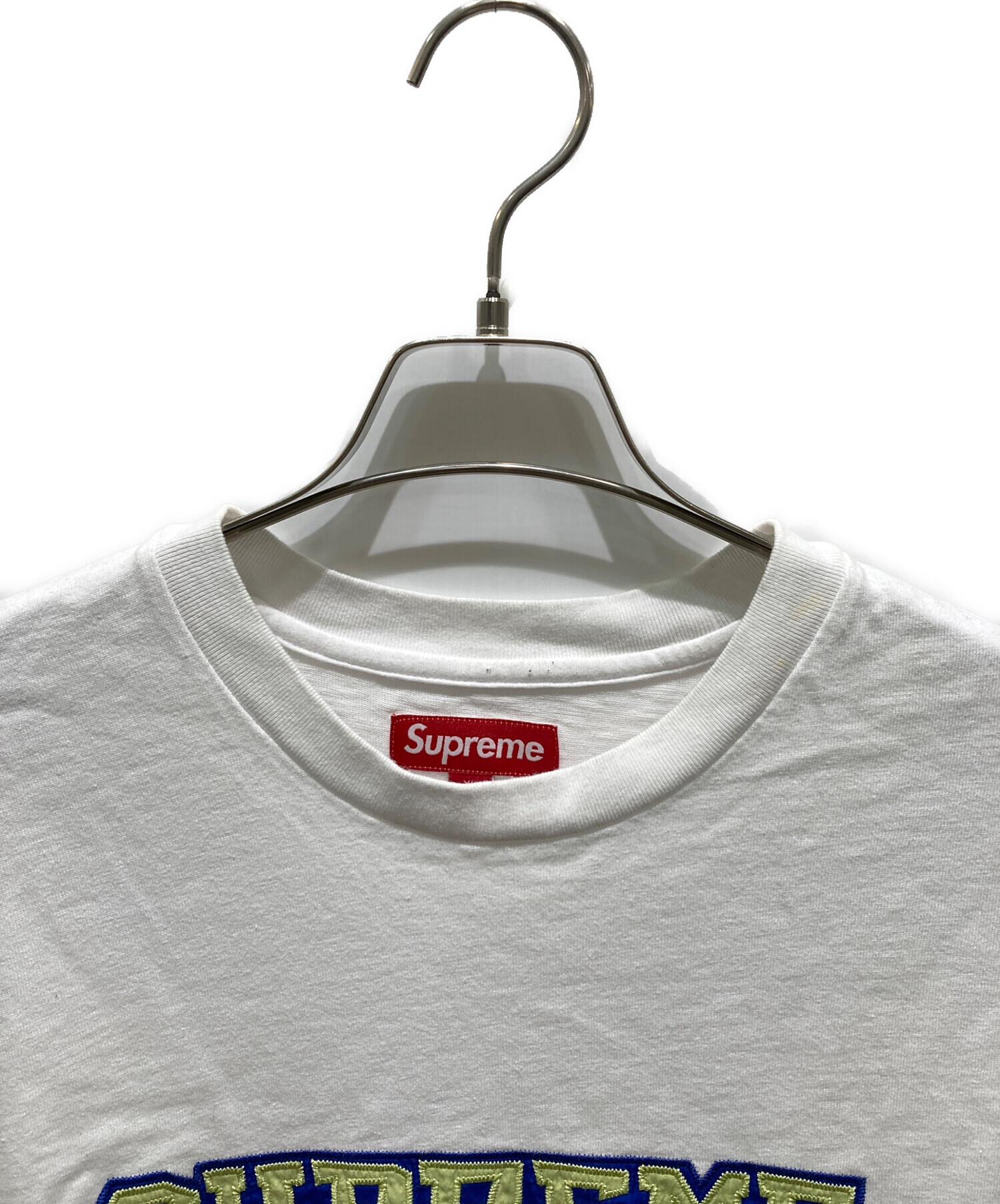 中古・古着通販】SUPREME (シュプリーム) Satin Applique S/S TOP 