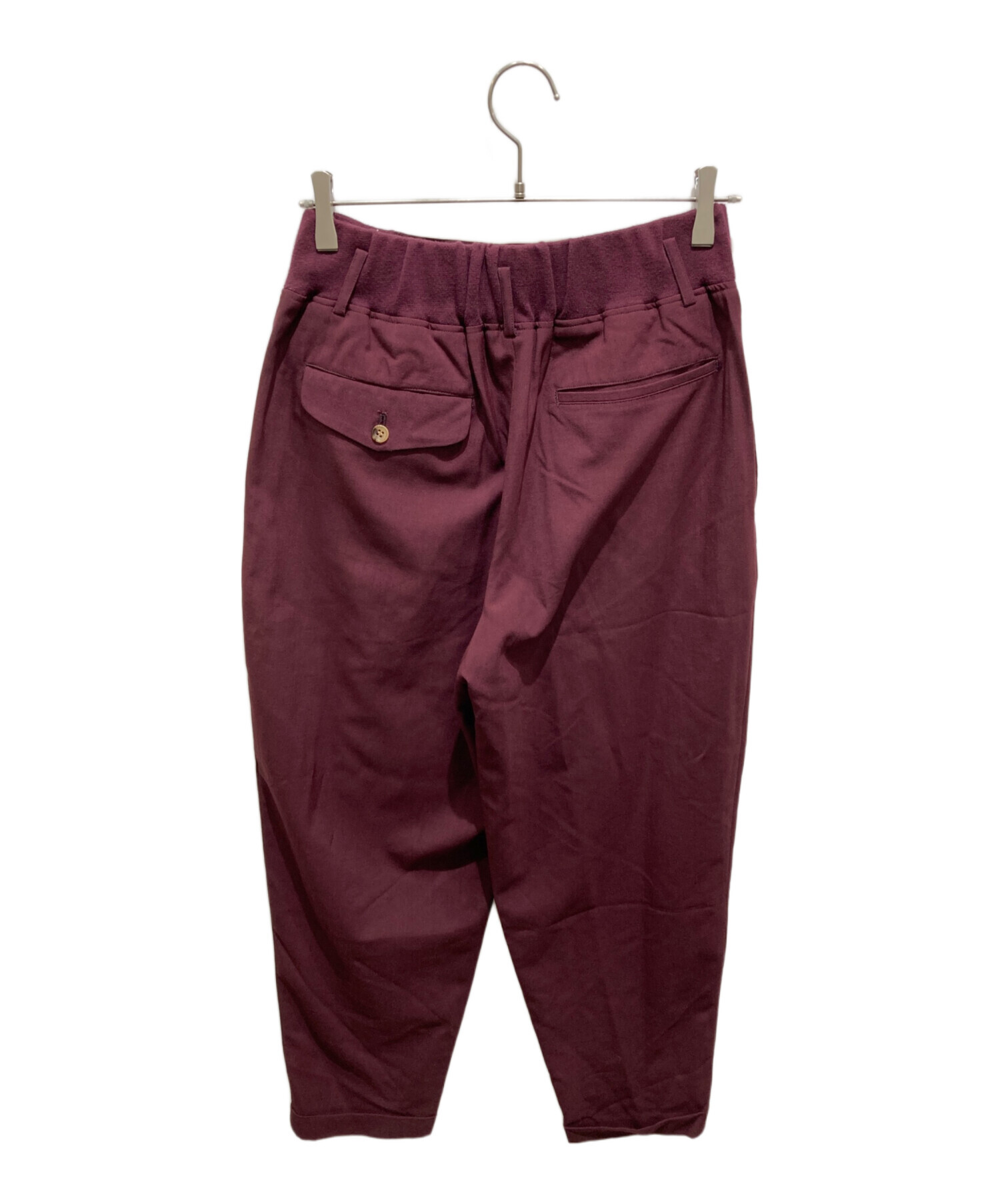 COMME des GARCONS HOMME PLUS タックワイドパンツ S コムデギャルソン オムプリュスCOMME des GARCONS HOMME PLUS ウール