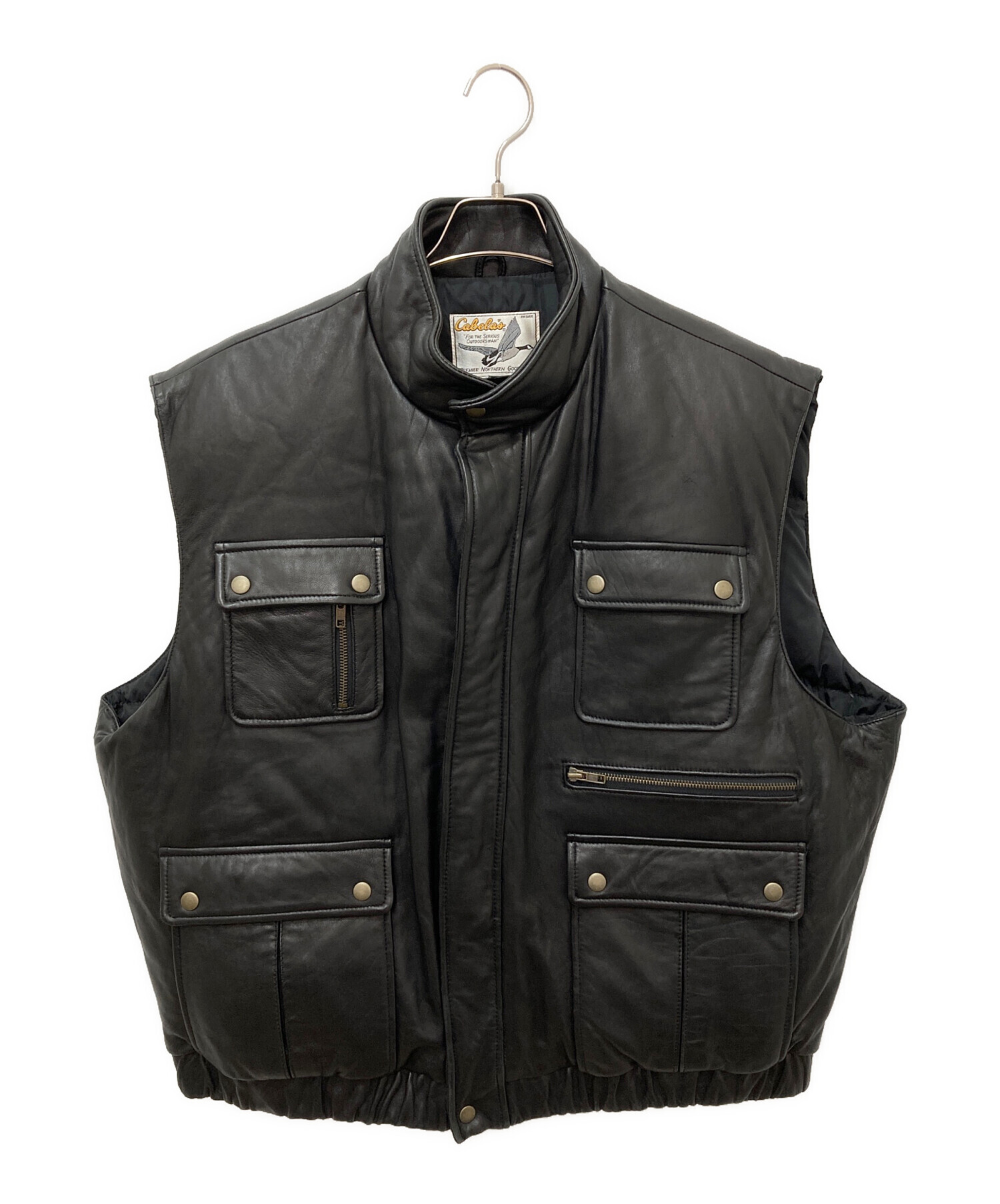 中古・古着通販】cabelas (カベラス) ダウンベスト ブラック サイズ:XL