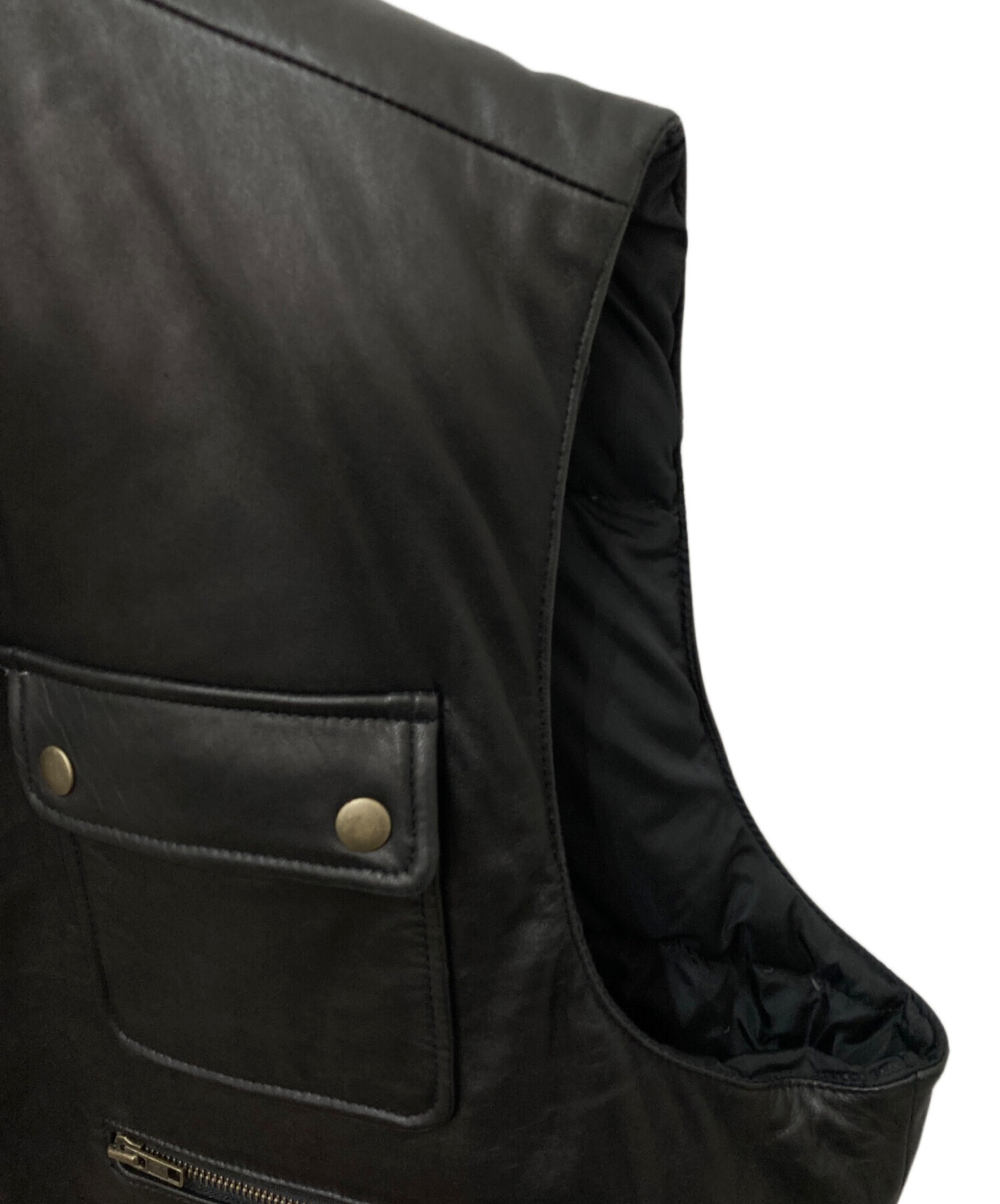 中古・古着通販】cabelas (カベラス) ダウンベスト ブラック サイズ:XL