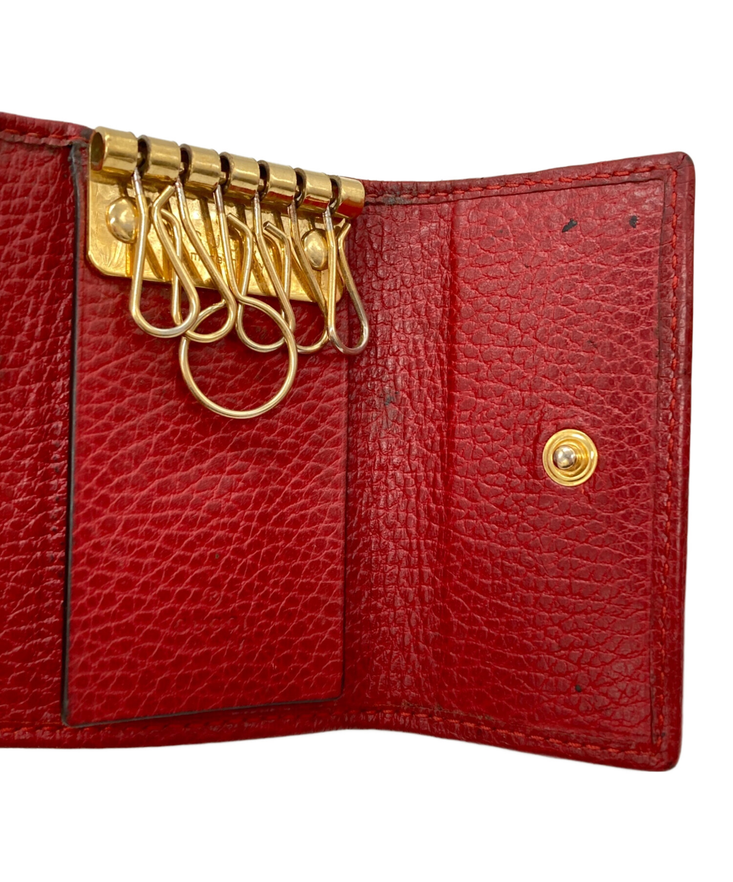中古・古着通販】GUCCI (グッチ) ダブルG キーケース GGマーモント