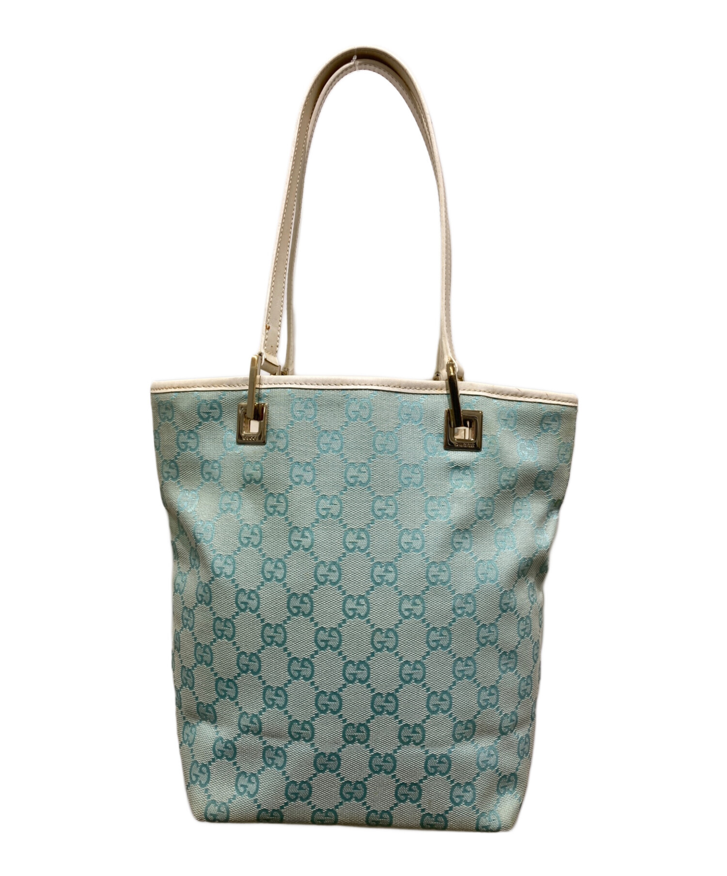 中古・古着通販】GUCCI (グッチ) ハンドバッグ ブルー｜ブランド・古着 