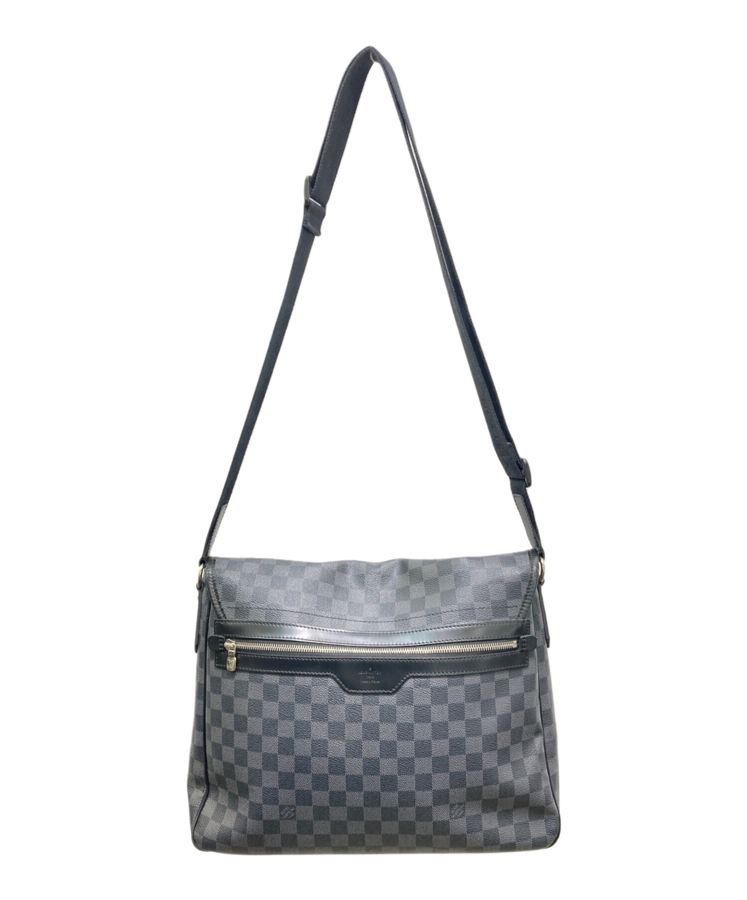 最終値下げ‼️LOUIS VUITTON ダミエ ブラック メッセンジャーバッグ 中古・古着通販】LOUIS VUITTON (ルイ ヴィトン) メッセンジャーバッグ