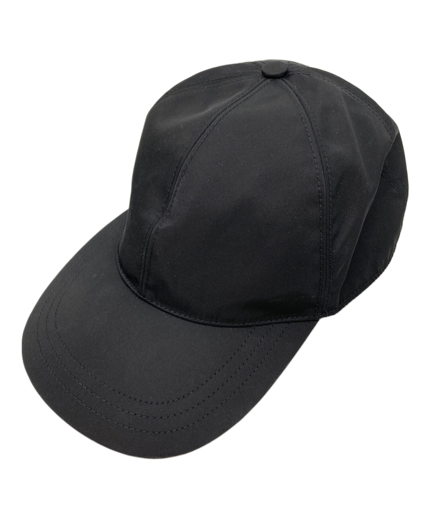 PRADA Re-Nylon ベースボールキャップ　美品 中古・古着通販】PRADA (プラダ) Re-Nylon ベースボールキャップ