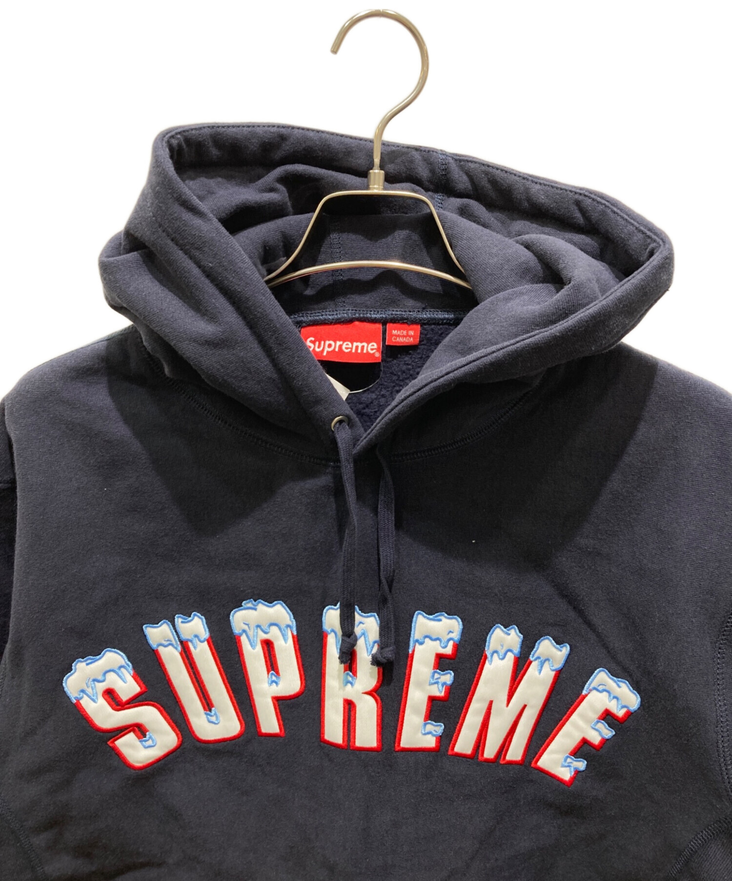 中古・古着通販】SUPREME (シュプリーム) icy arc hooded sweatshirt
