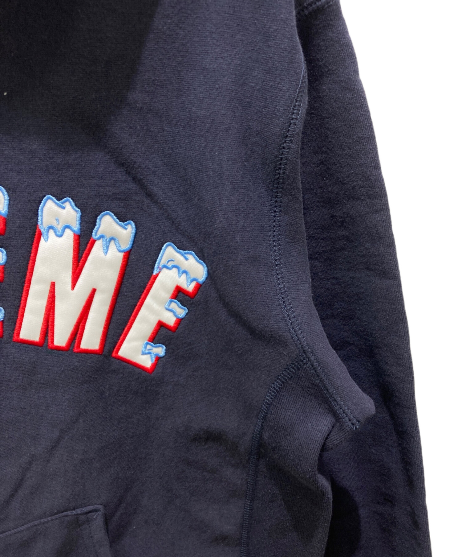 中古・古着通販】SUPREME (シュプリーム) icy arc hooded sweatshirt