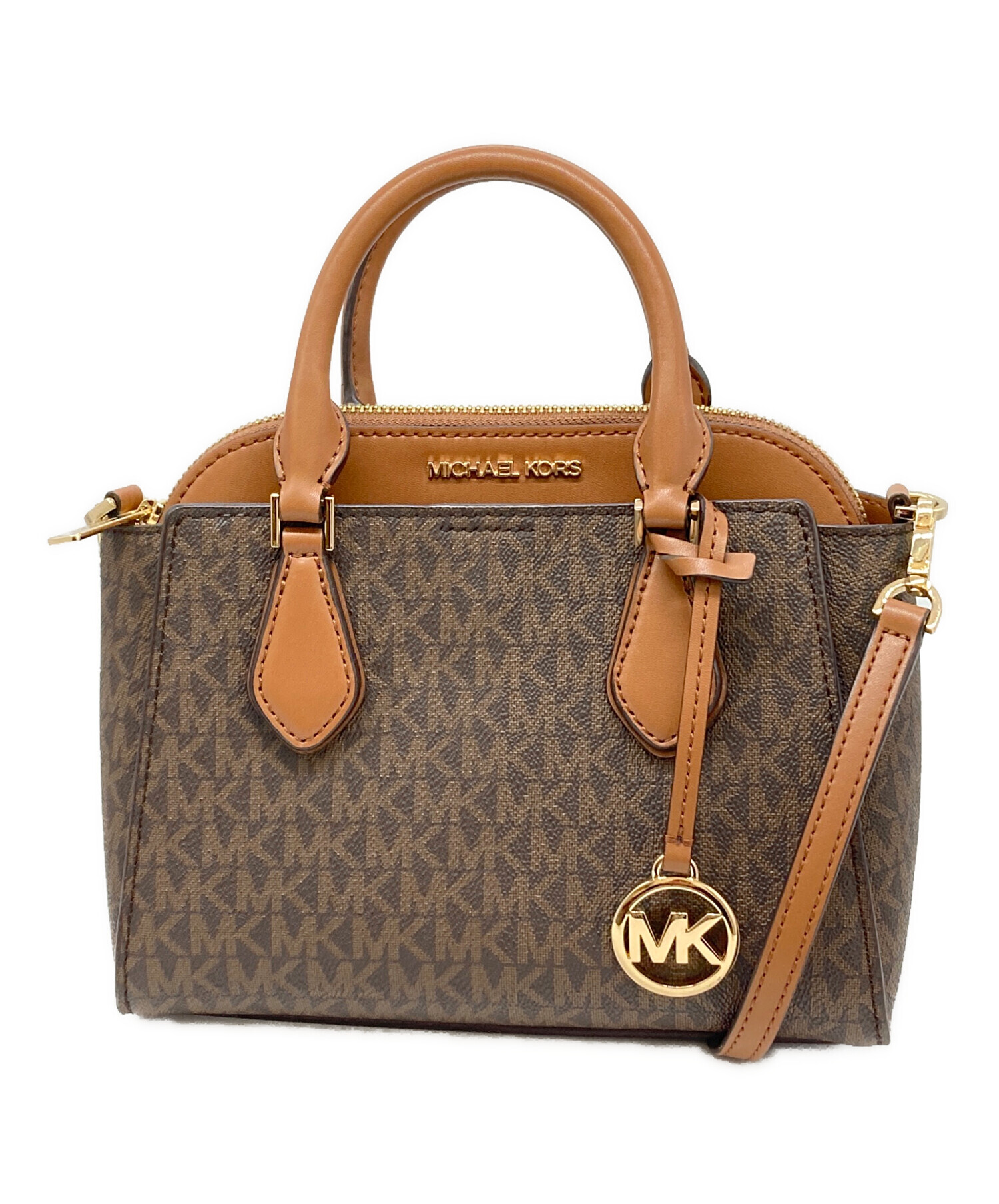 新品未使用・フルセット】 マイケルコース 2IN1カ メラバッグ(ショッパー付) 中古・古着通販】MICHAEL KORS (マイケル・コース) 2WAYバッグ