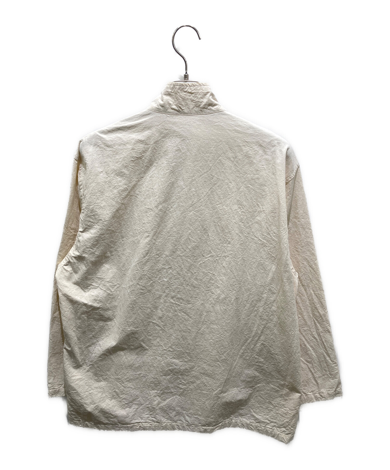 CONFECT 02201-0061 コットンリネンラミージップシャツ 中古・古着通販】confect (コンフェクト) コットンリネンウェザー