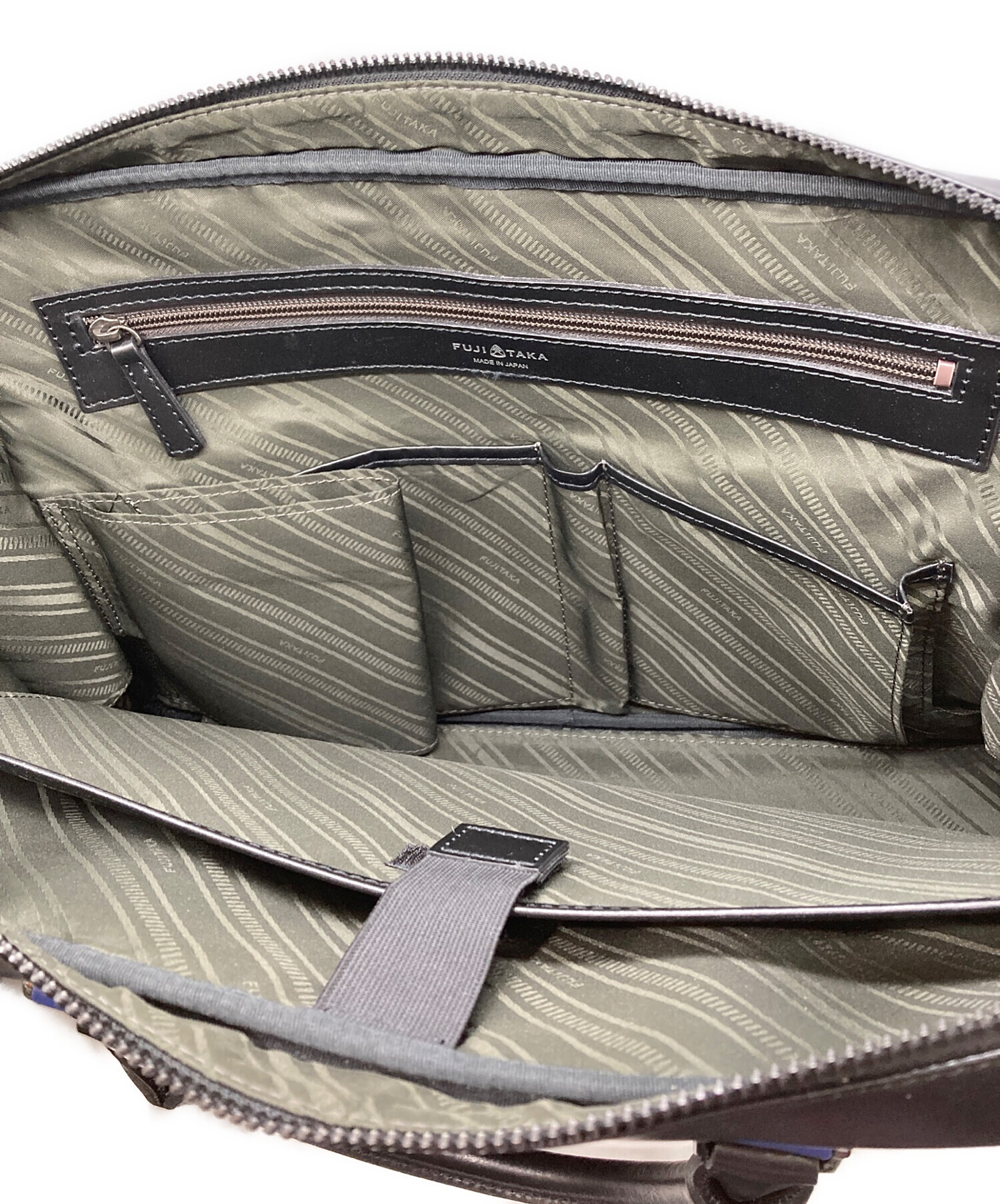【中古】フードケース 中古・古着通販】FUJITAKA (フジタカ) ブリーフケース ブラック