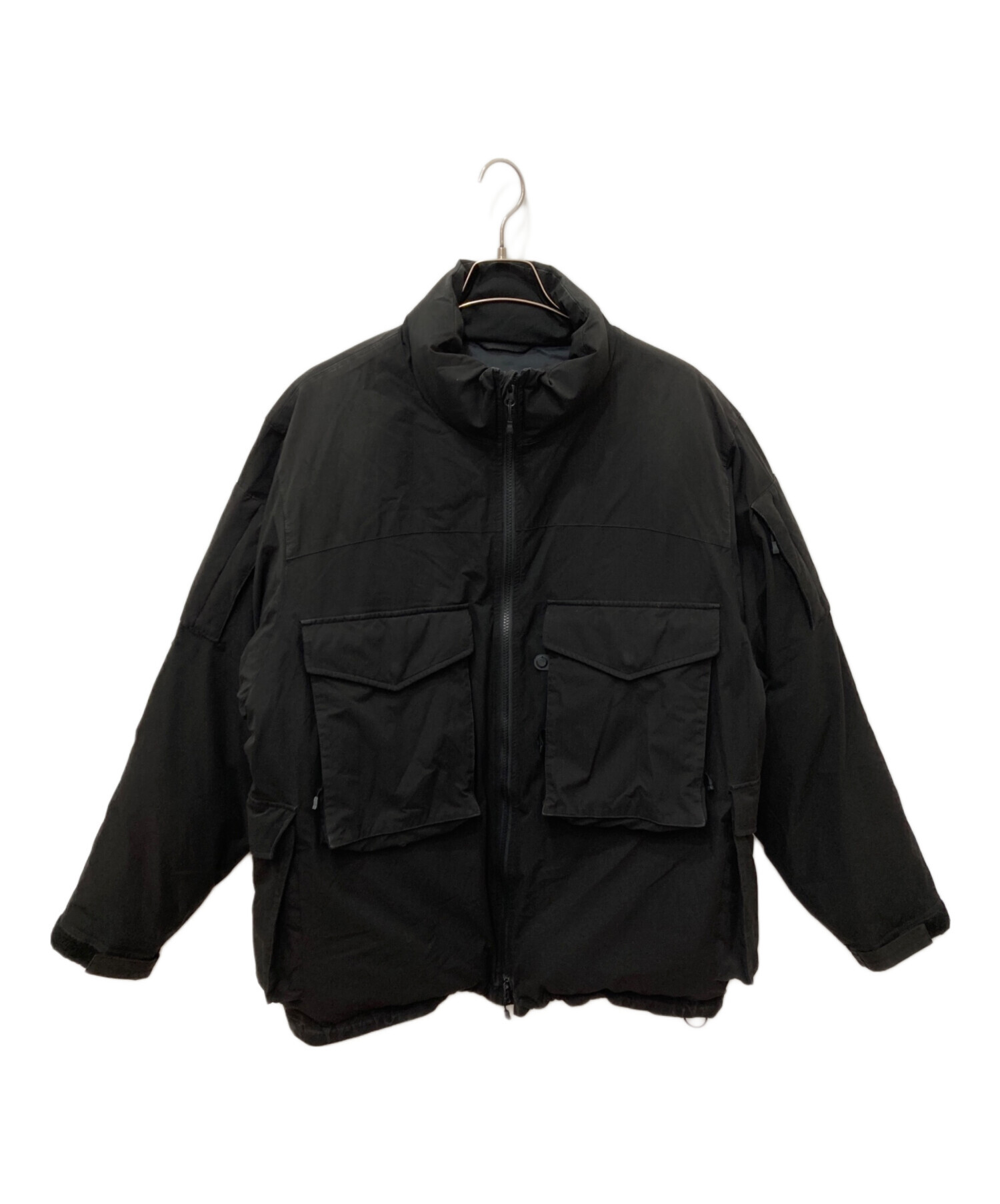 中古・古着通販】DAIWA (ダイワ) PADDING MIL JACKET ブラック サイズ