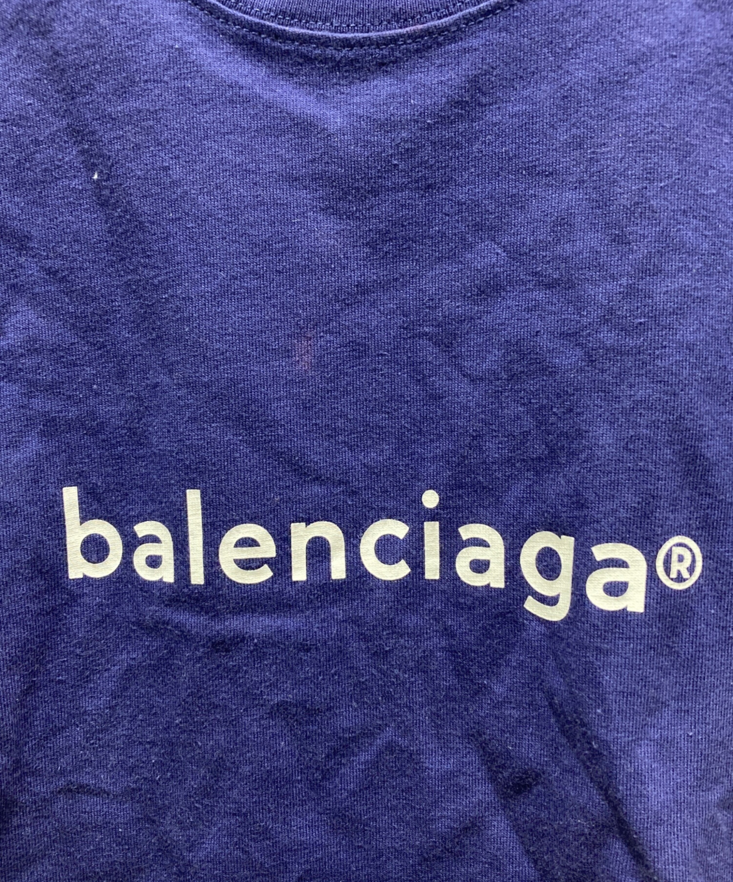 中古・古着通販】BALENCIAGA (バレンシアガ) Logo Medium Fit Tee ロゴ 