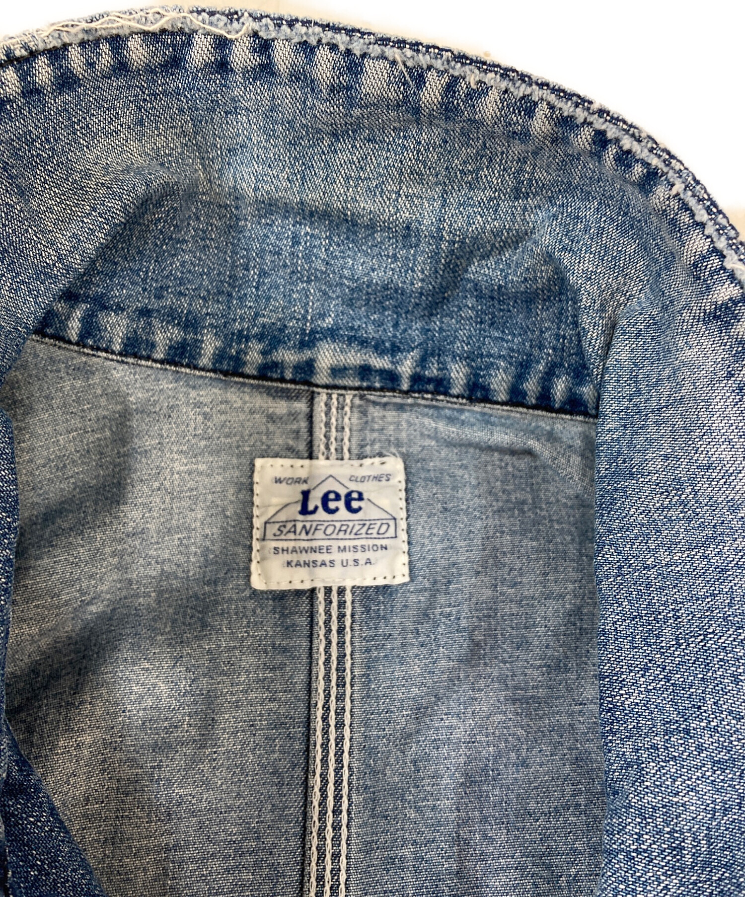 中古・古着通販】LEE (リー) 91-J 復刻 カバーオール インディゴ