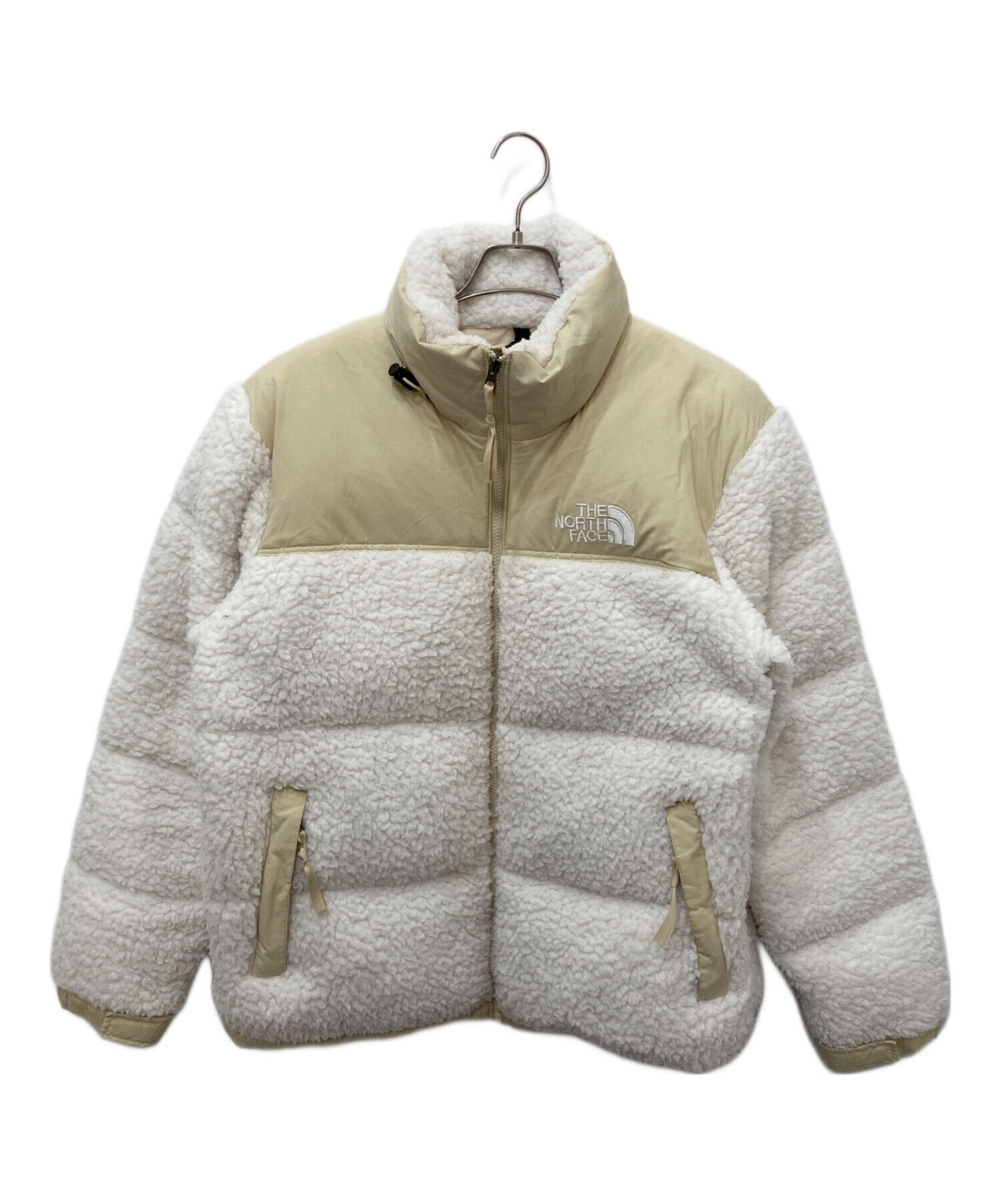 ノースフェイス　ヌプシ シェルパ　ホワイト　19180 中古・古着通販】THE NORTH FACE (ザ ノース フェイス) SHERPA NUPTSE