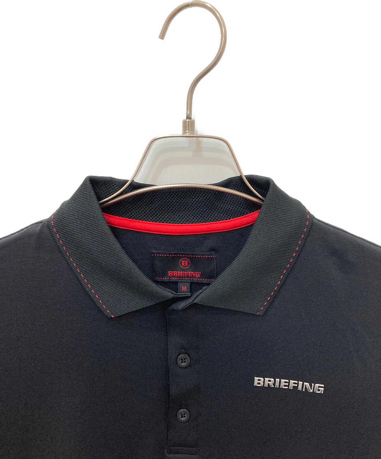 中古・古着通販】BRIEFING (ブリーフィング) MENS BASIC POLO ブラック