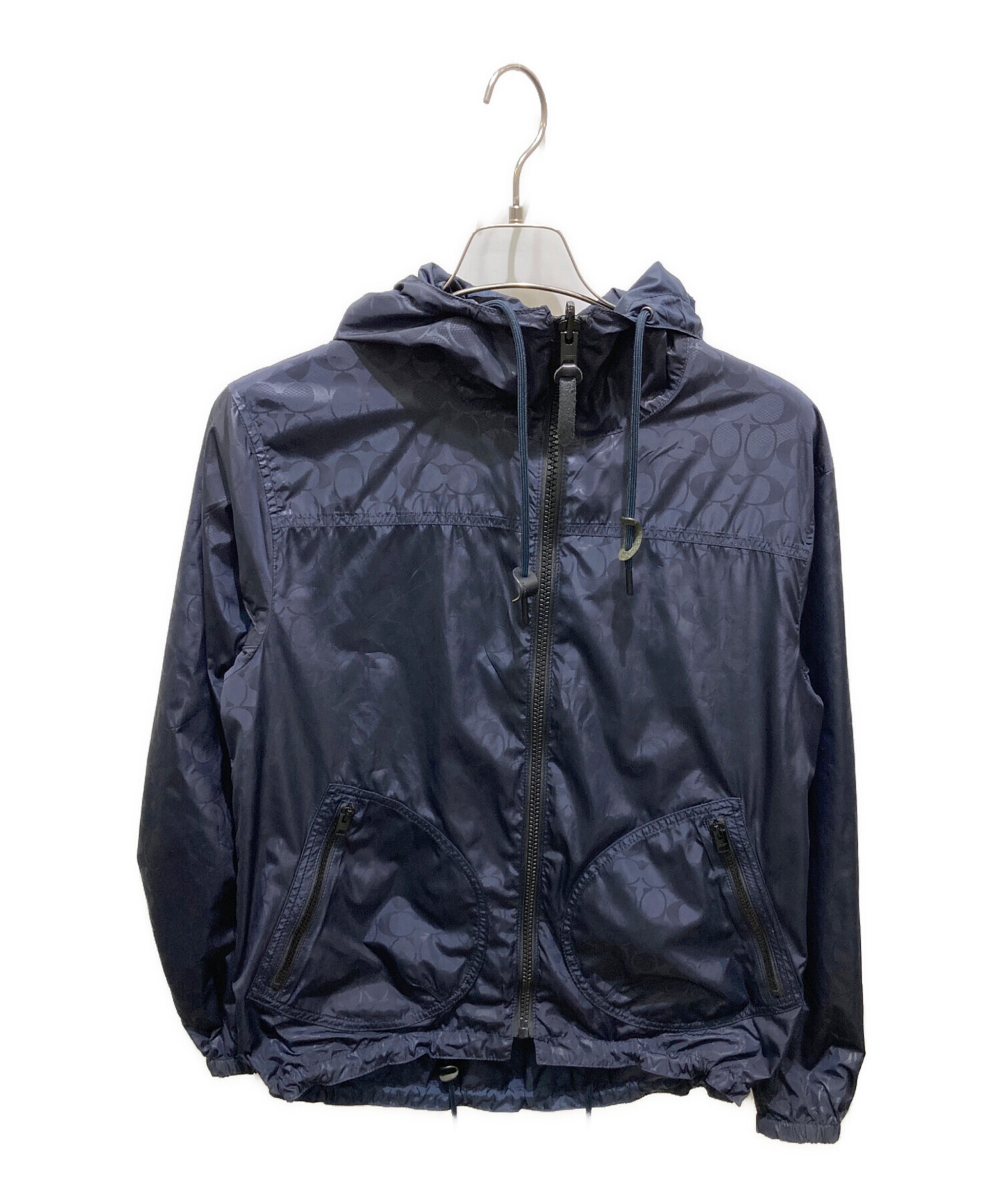 中古・古着通販】COACH (コーチ) リバーシブルジャケット ネイビー