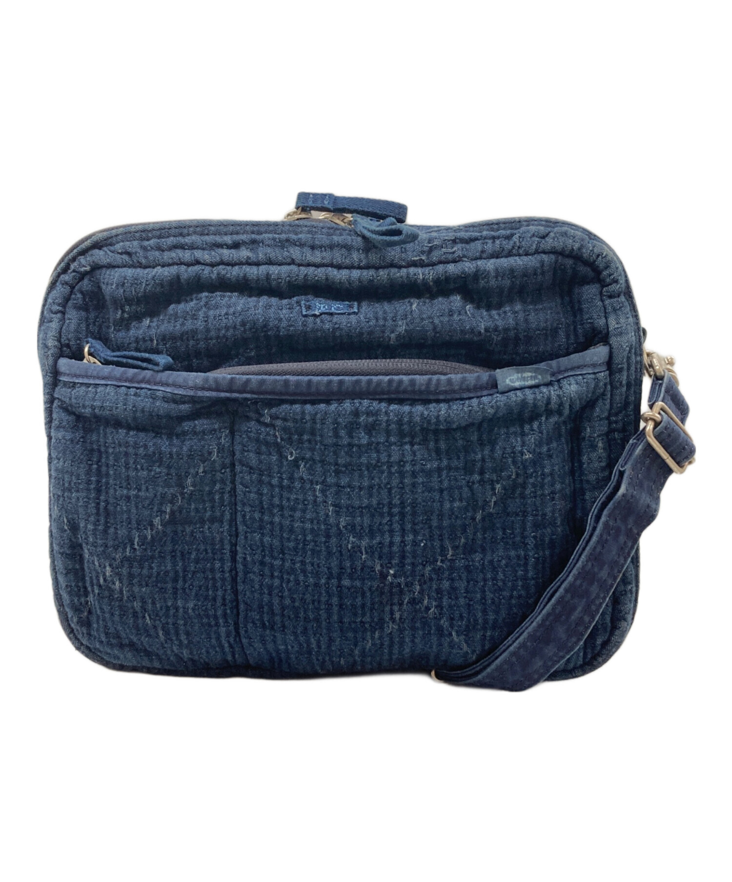 porter classic PC SASHIKO ショルダーバック　刺し子 Porter Classic - PC SASHIKO SHOULDER BAG- NEW BLUE – PHAETON