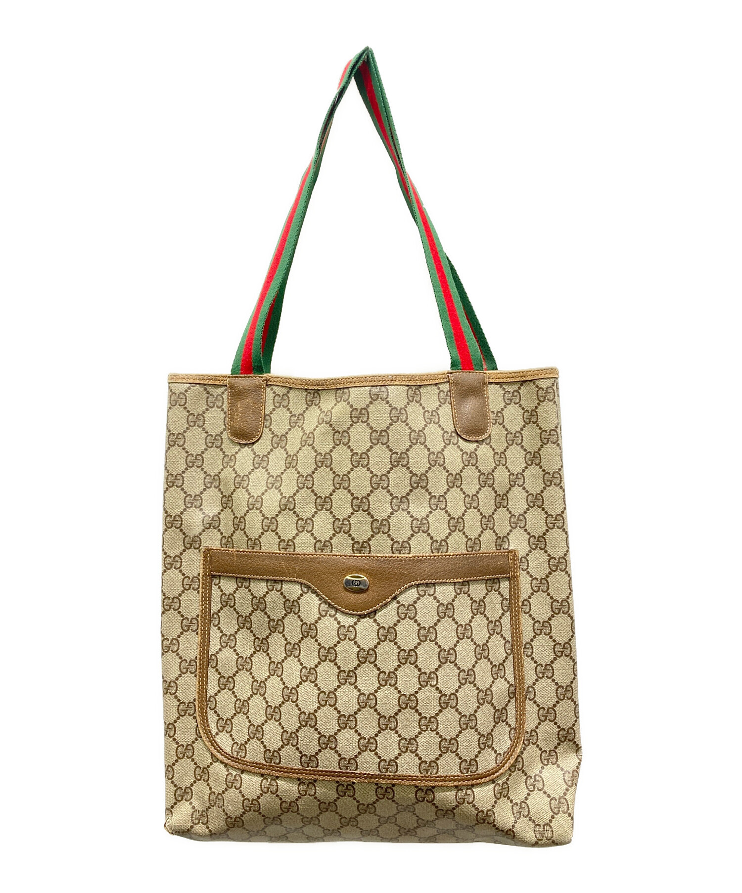 中古・古着通販】GUCCI (グッチ) トートバッグ GGスプリーム OLD 