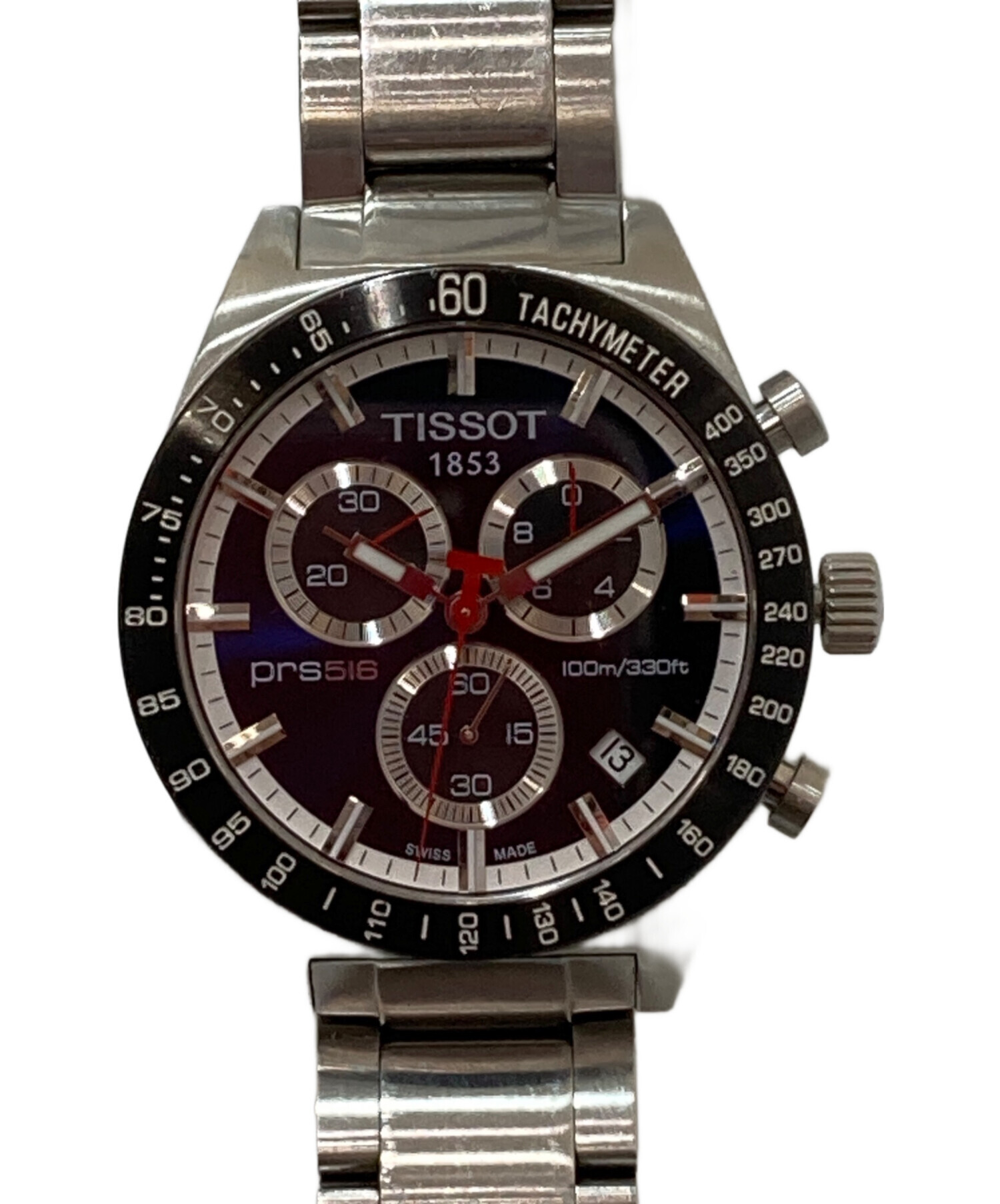 中古・古着通販】TISSOT (ティソ) クロノグラフ ブラック|ブランド 中古・古着通販】TISSOT (ティソ) クロノグラフ ブラック|ブランド