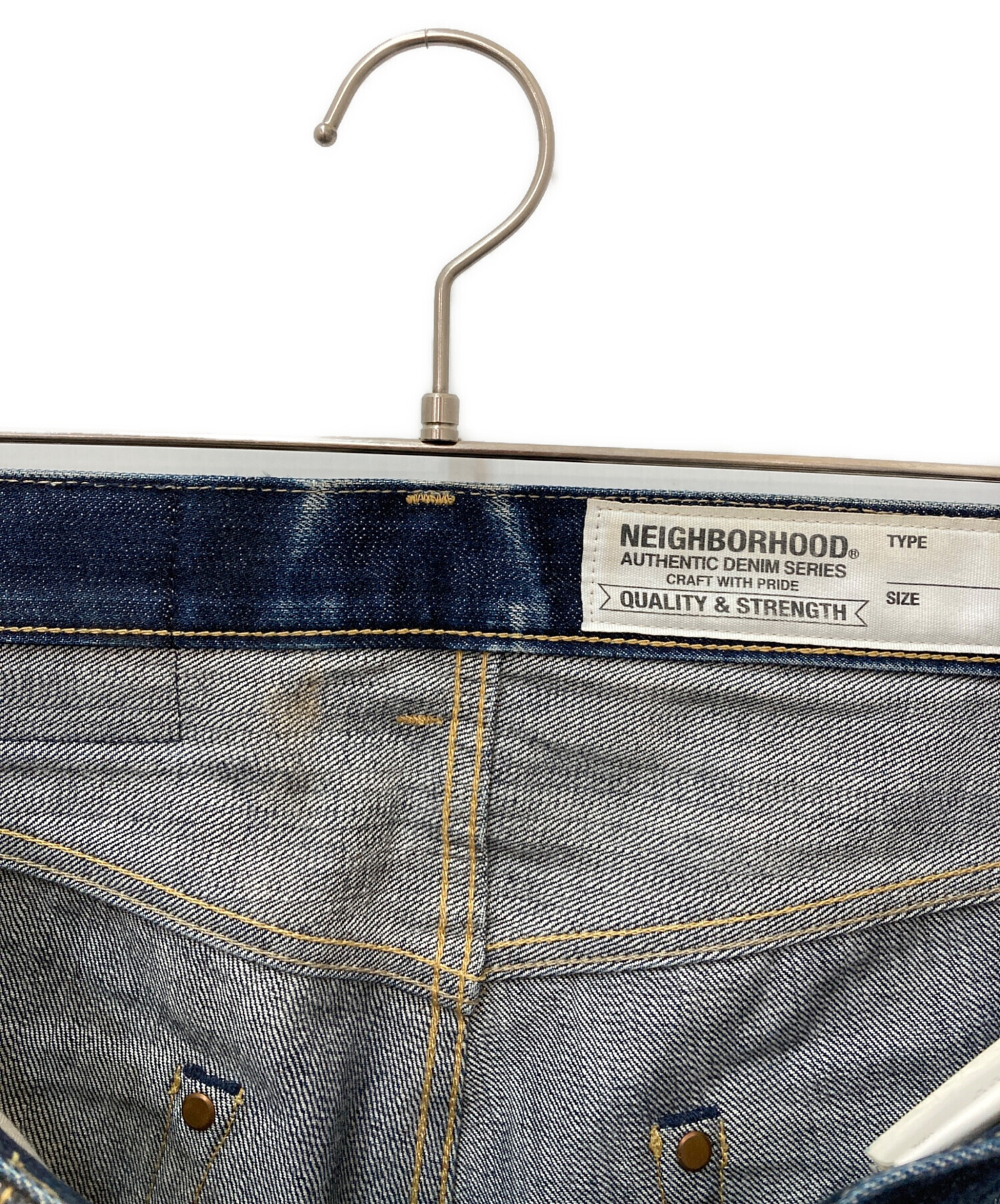 中古・古着通販】NEIGHBORHOOD (ネイバーフッド) RIGID.DP BASIC/14OZ