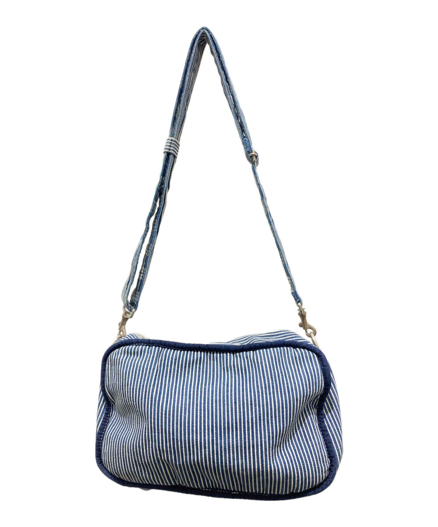 ポータークラシック　ペンキ　リペア加工　ヒッコリートート　ポーチ付き 中古・古着通販】Porter Classic (ポータークラシック) ヒッコリー