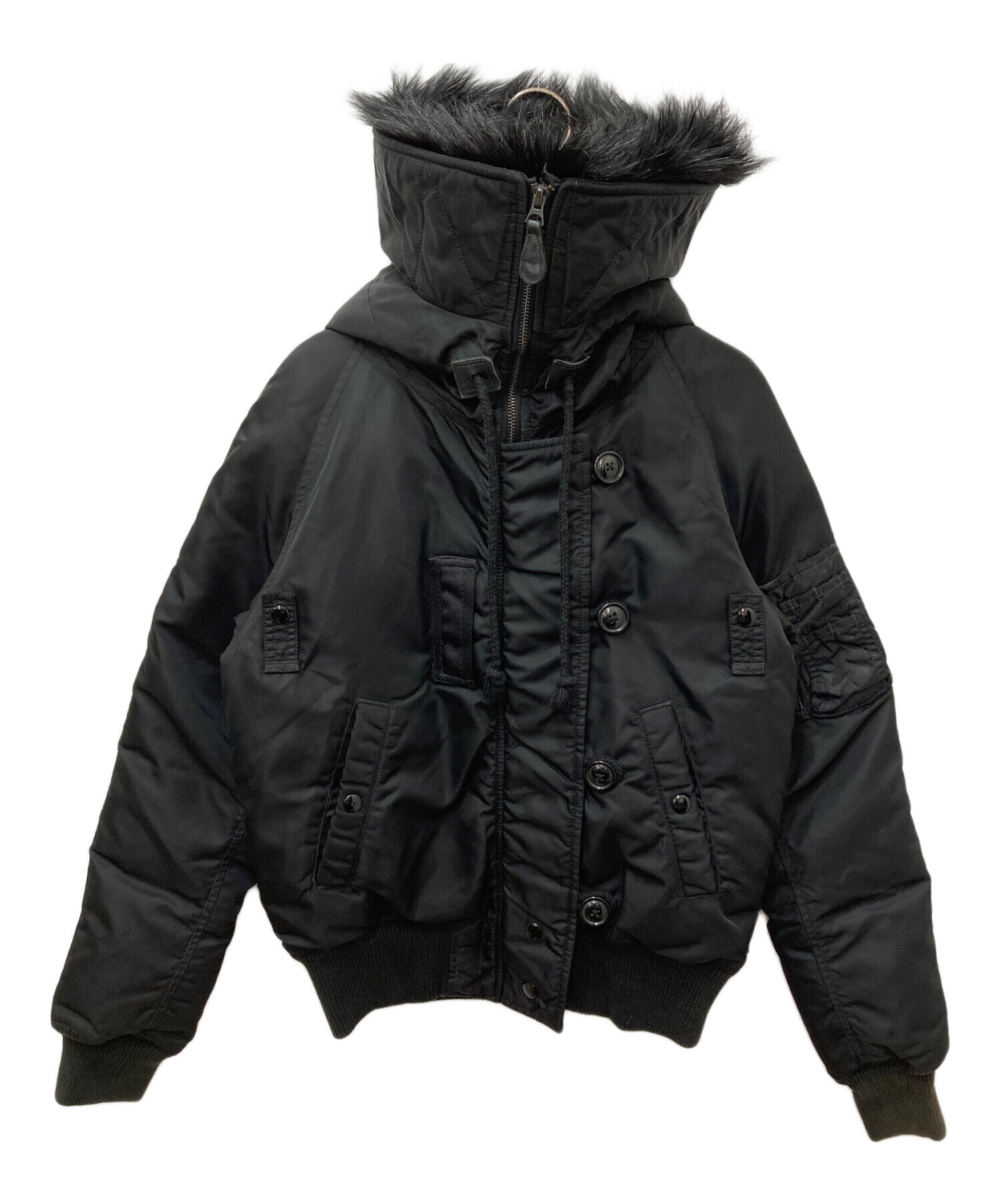 美品✨ラルフローレン　フライトジャケットN-2B 2WAY ファー脱着 M 中古・古着通販】DENIM & SUPPLY RALPH LAUREN (デニム＆サプライ