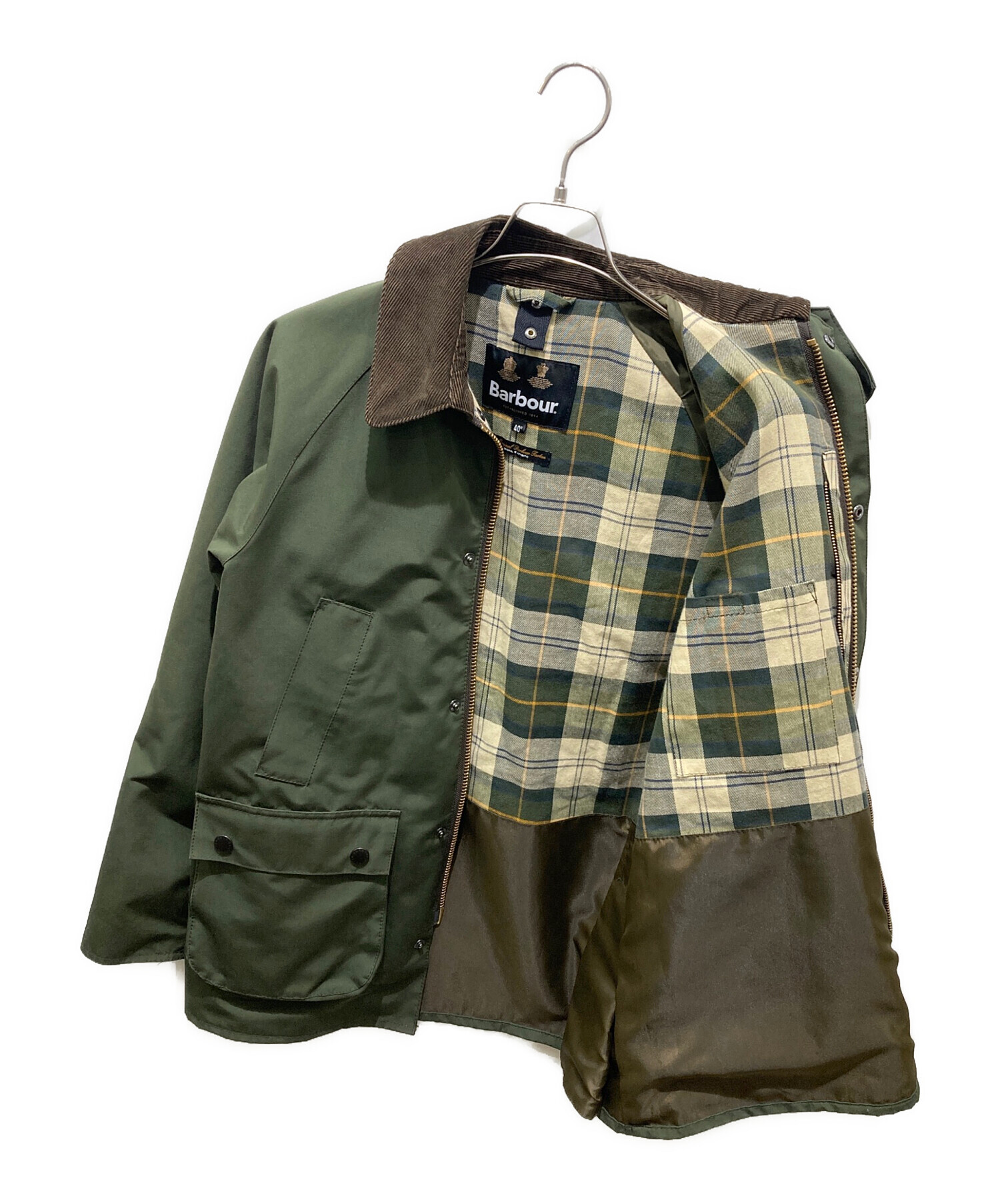 中古・古着通販】Barbour (バブアー) SL 2レイヤー ジャケット カーキ