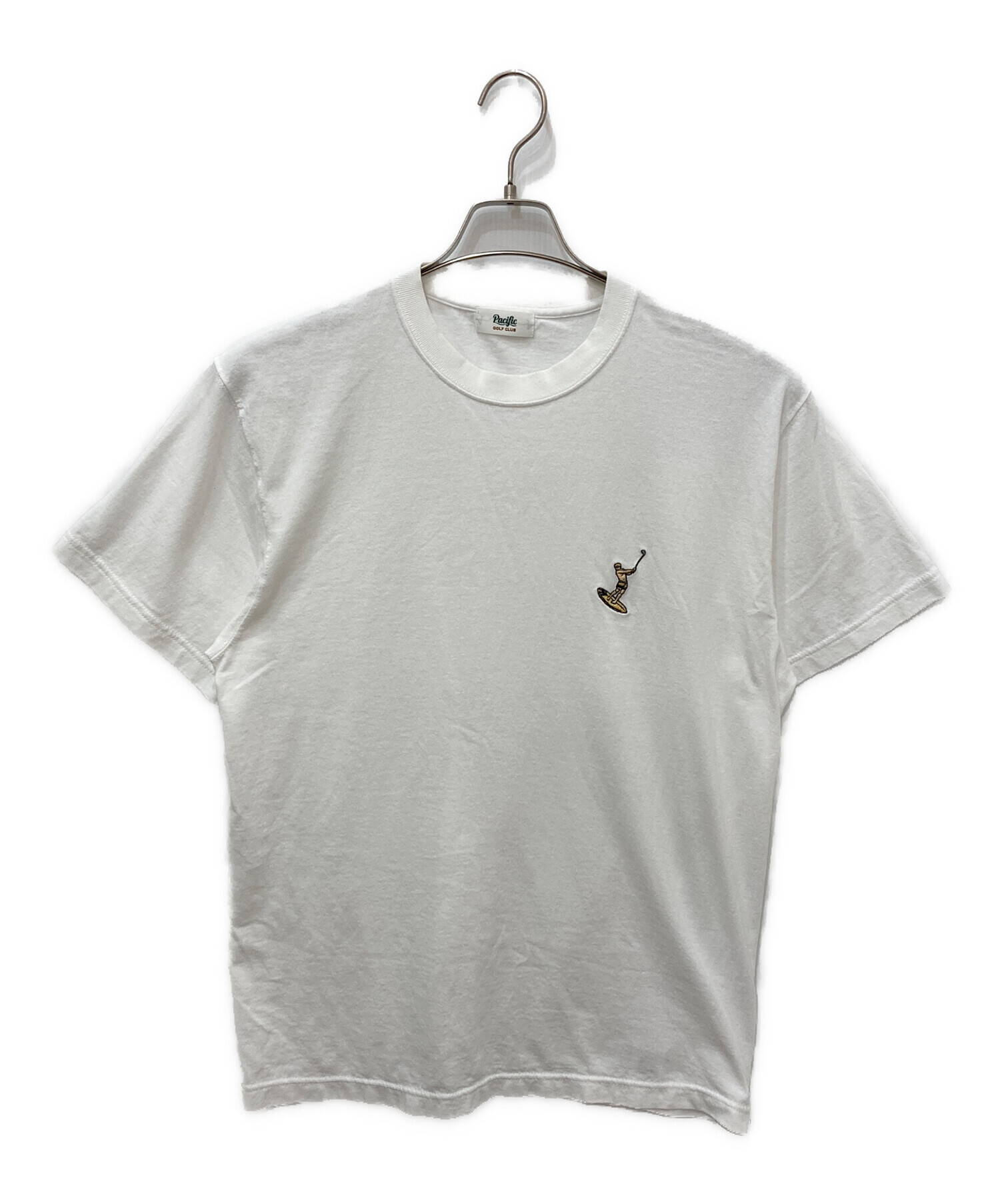 パシフィックゴルフクラブ シャツ ホワイト 中古・古着通販】Pacific GOLF CLUB (パシフィックゴルフクラブ) 半袖