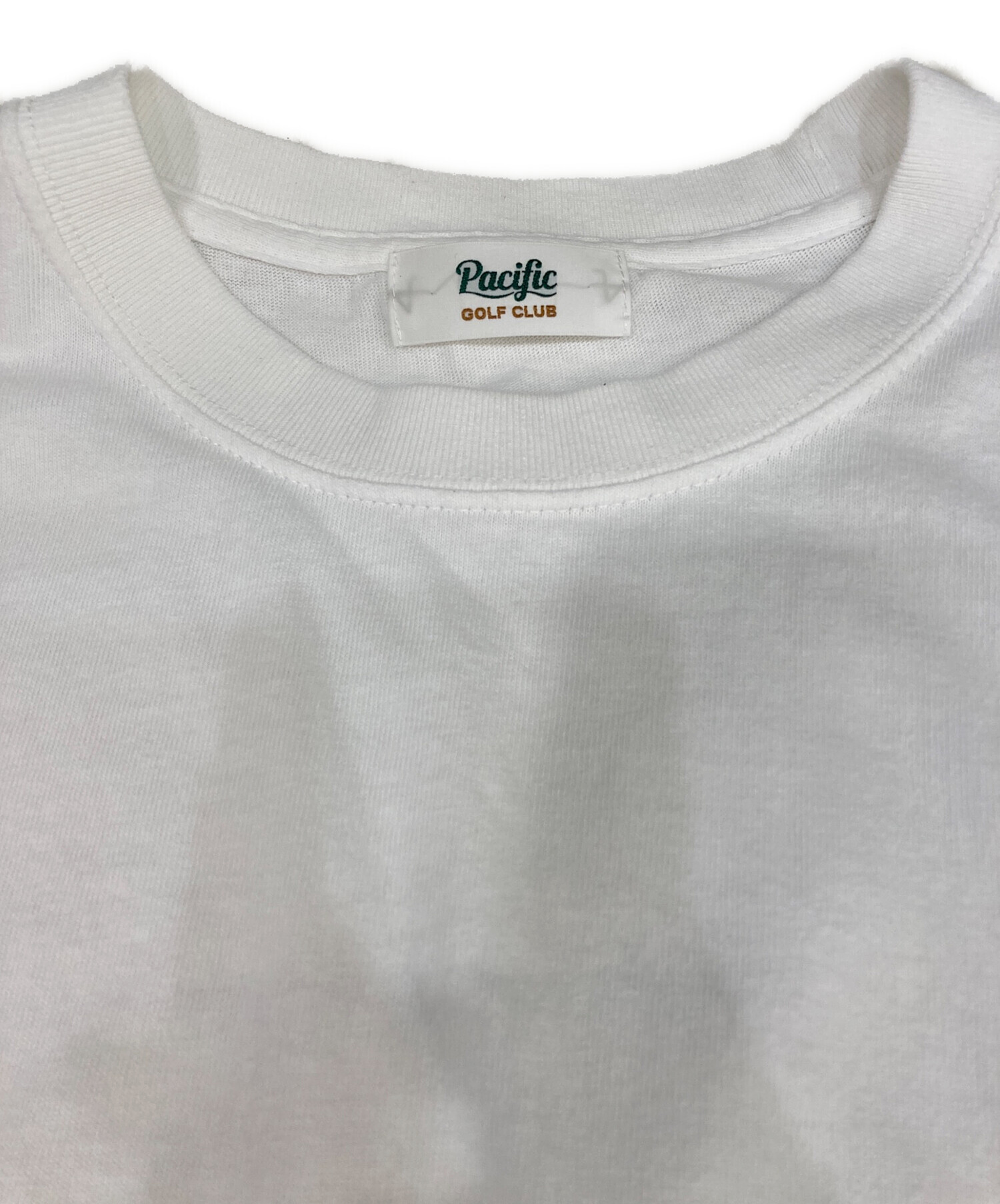 パシフィックゴルフクラブ シャツ ホワイト 中古・古着通販】Pacific GOLF CLUB (パシフィックゴルフクラブ) 半袖