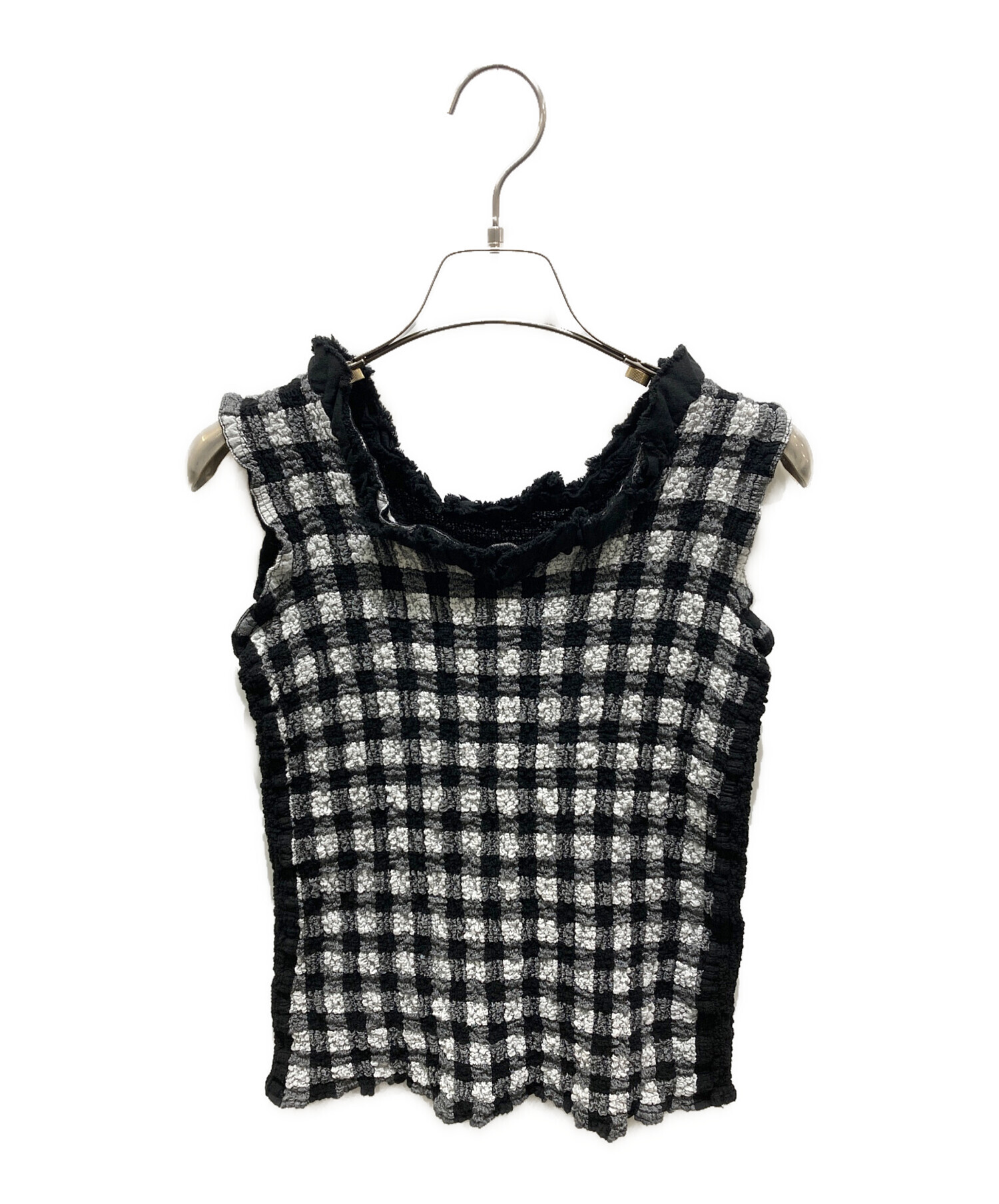 イッセイミヤケノースリーブお早めに 中古・古着通販】me ISSEY MIYAKE (ミーイッセイ ミヤケ) ノースリーブ