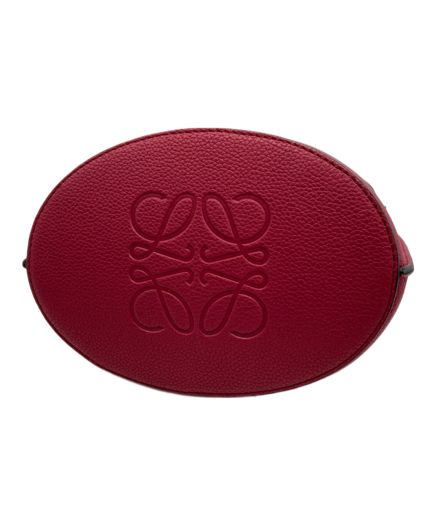 LOEWE ロエベ ゲートバケットバッグ ピンク 中古・古着通販】LOEWE (ロエベ) ゲートバケットショルダーバッグ