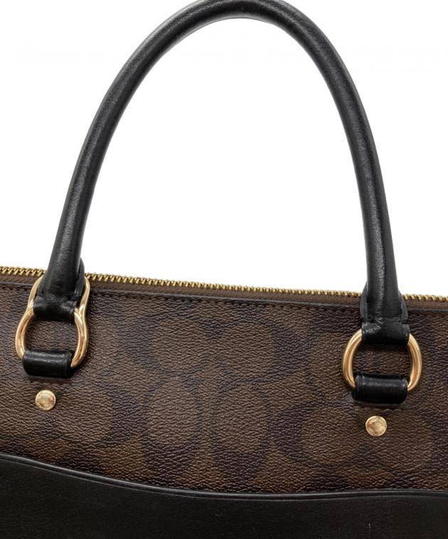 中古・古着通販】COACH (コーチ) ハンドバッグ ブラウン｜ブランド
