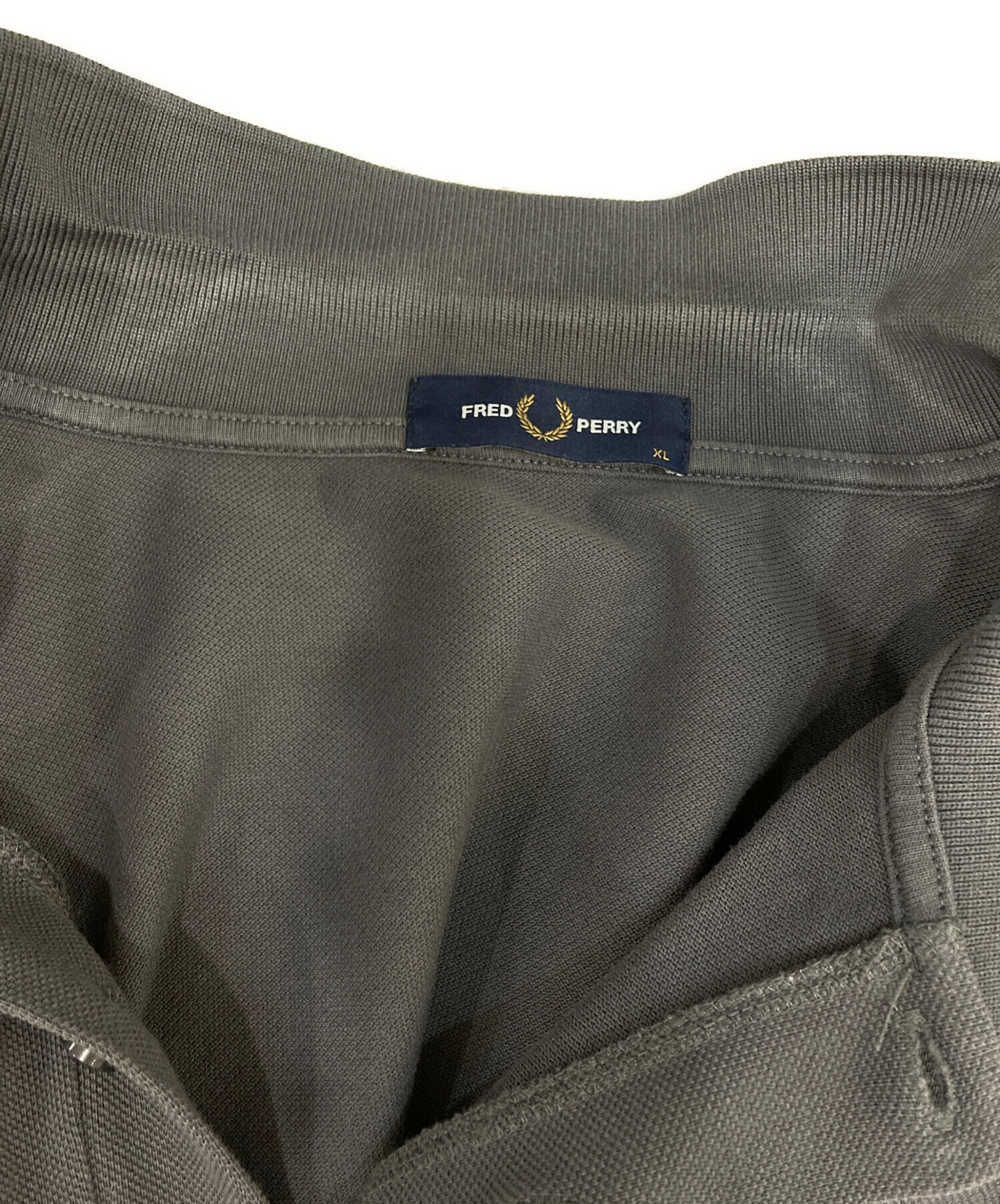 中古・古着通販】FRED PERRY (フレッドペリー) ポロシャツ グレー