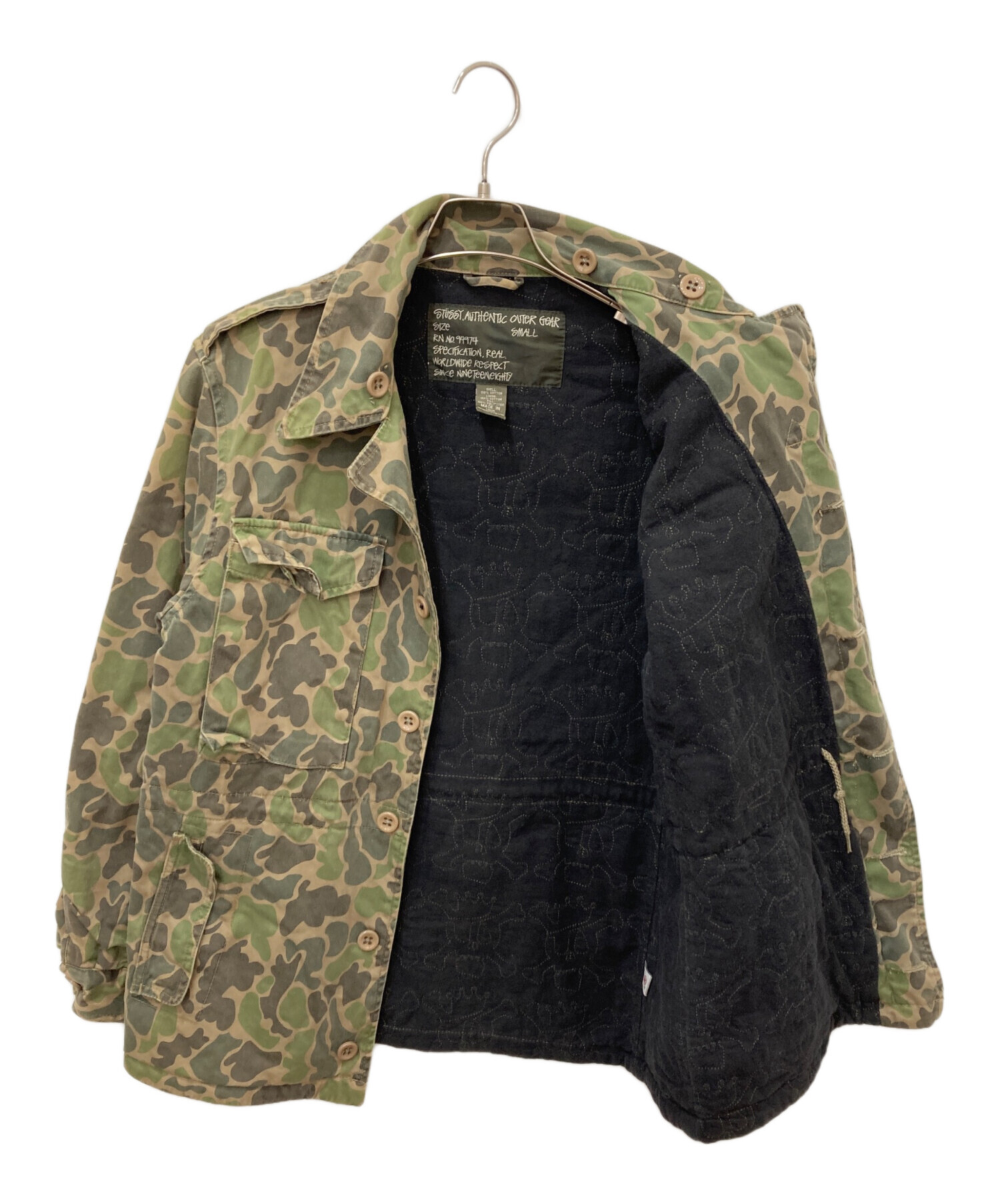 中古・古着通販】stussy (ステューシー) ダックハンターカモ M51