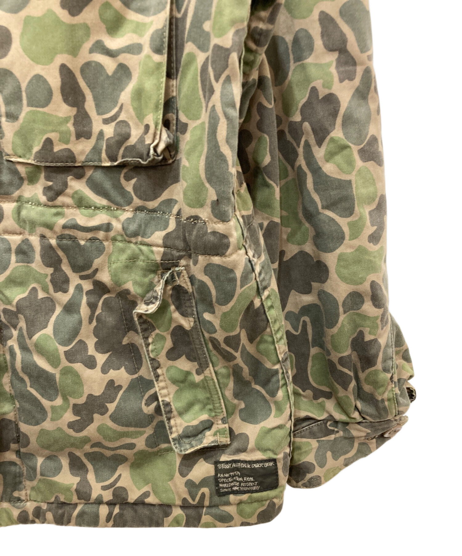 中古・古着通販】stussy (ステューシー) ダックハンターカモ M51