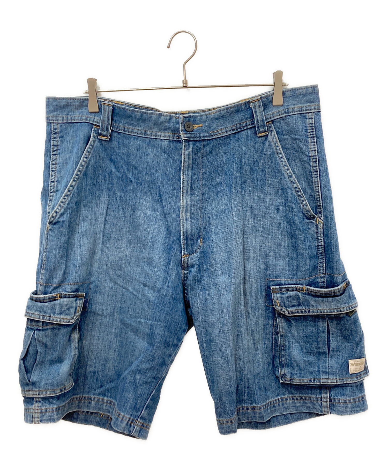 中古・古着通販】Wrangler (ラングラー) ハーフパンツ インディゴ 