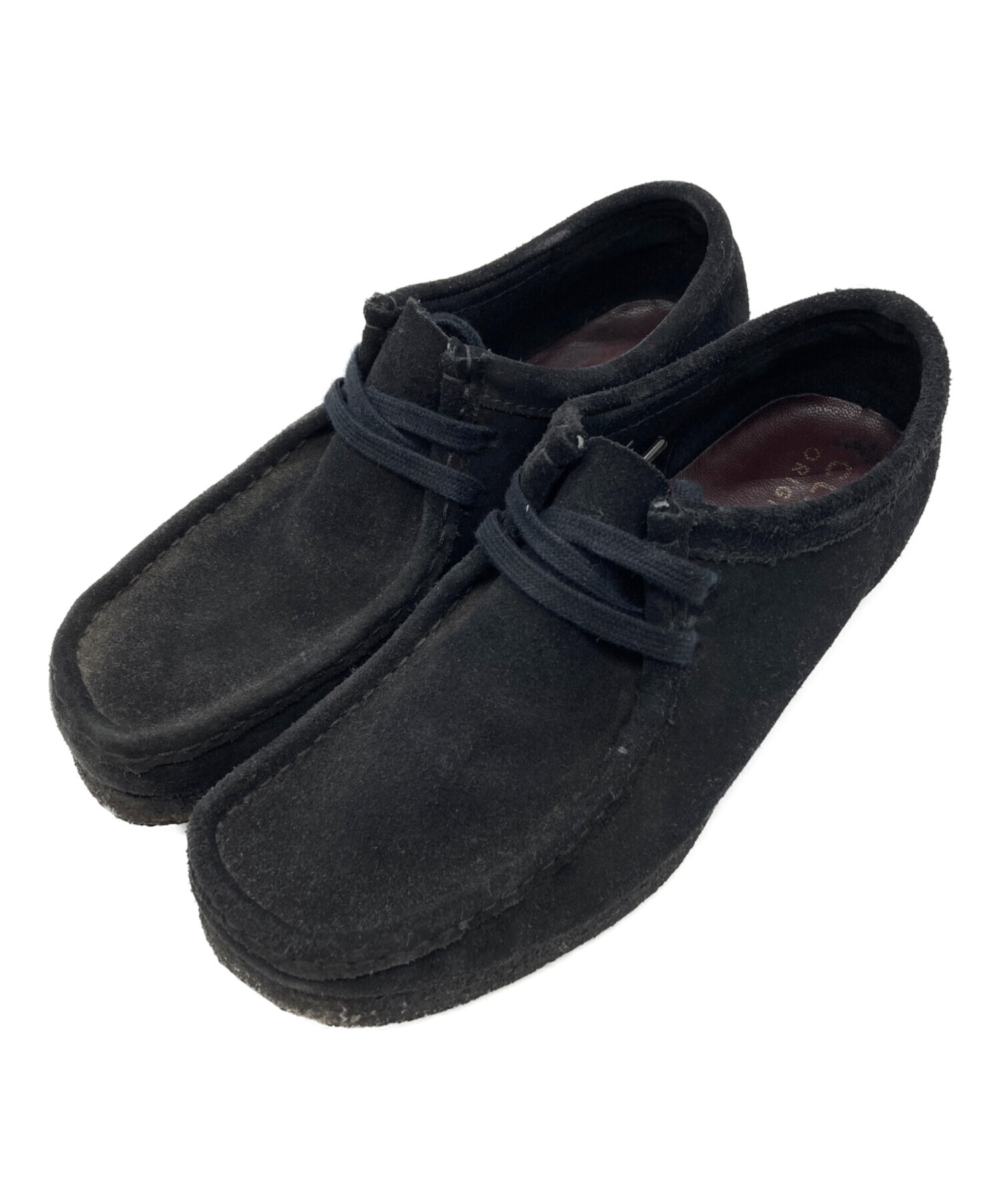 中古・古着通販】CLARKS (クラークス) ワラビーシューズ ブラック