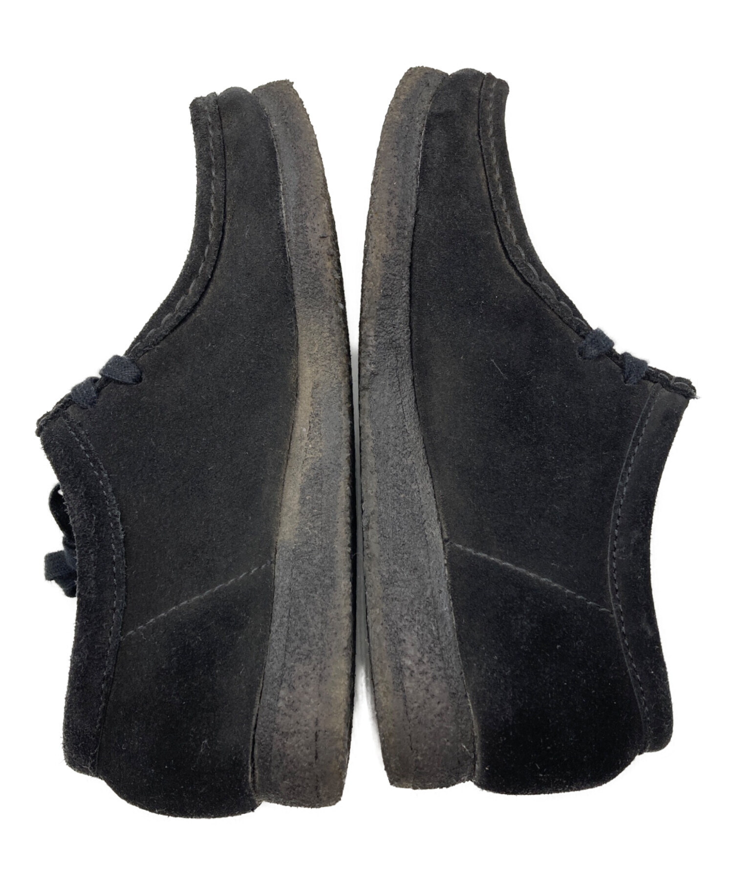 中古・古着通販】CLARKS (クラークス) ワラビーシューズ ブラック