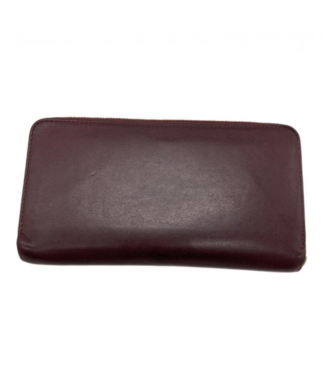 中古・古着通販】Cartier (カルティエ) 長財布 ボルドー｜ブランド