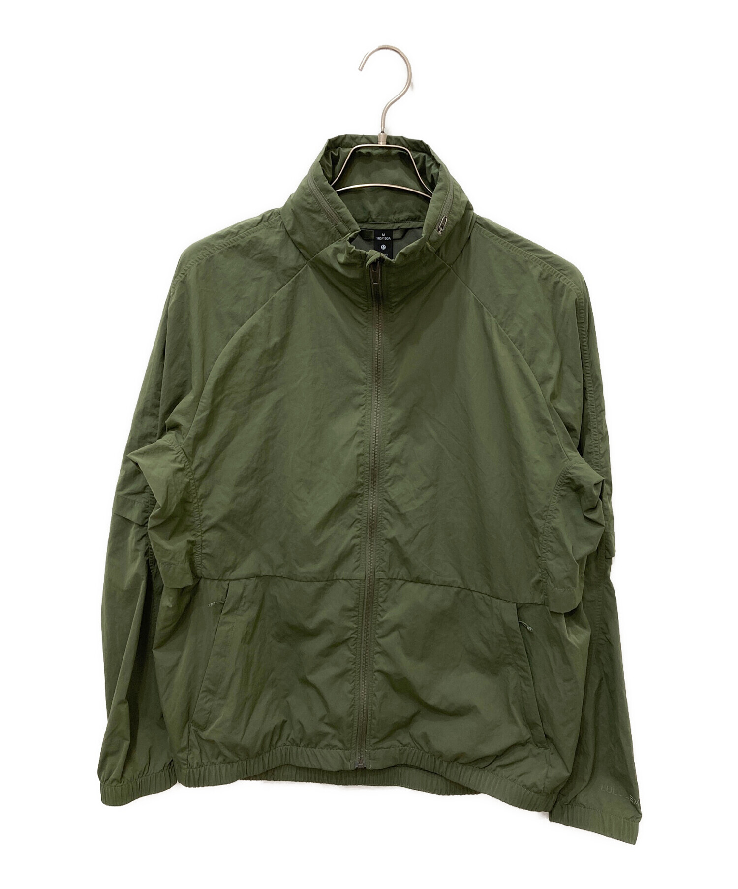 中古・古着通販】LULULEMON (ルルレモン) ナイロンジャケット グリーン