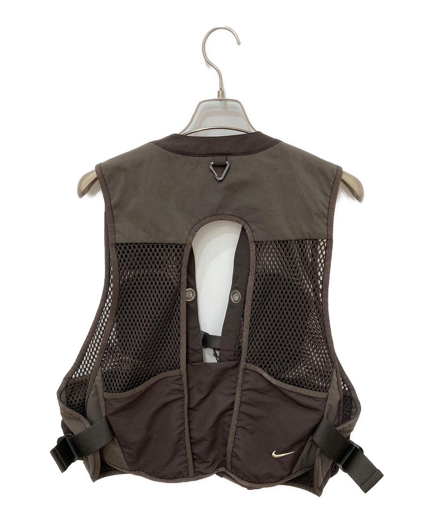 中古・古着通販】ACG (エーシージー) BUTTLES VEST ブラウン サイズ:S
