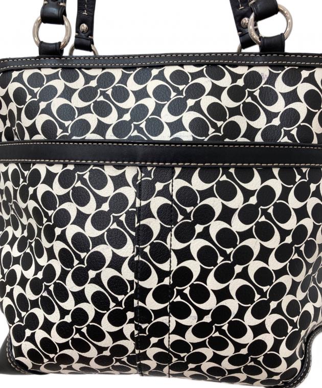 中古・古着通販】COACH (コーチ) ハンドバッグ ブラック｜ブランド