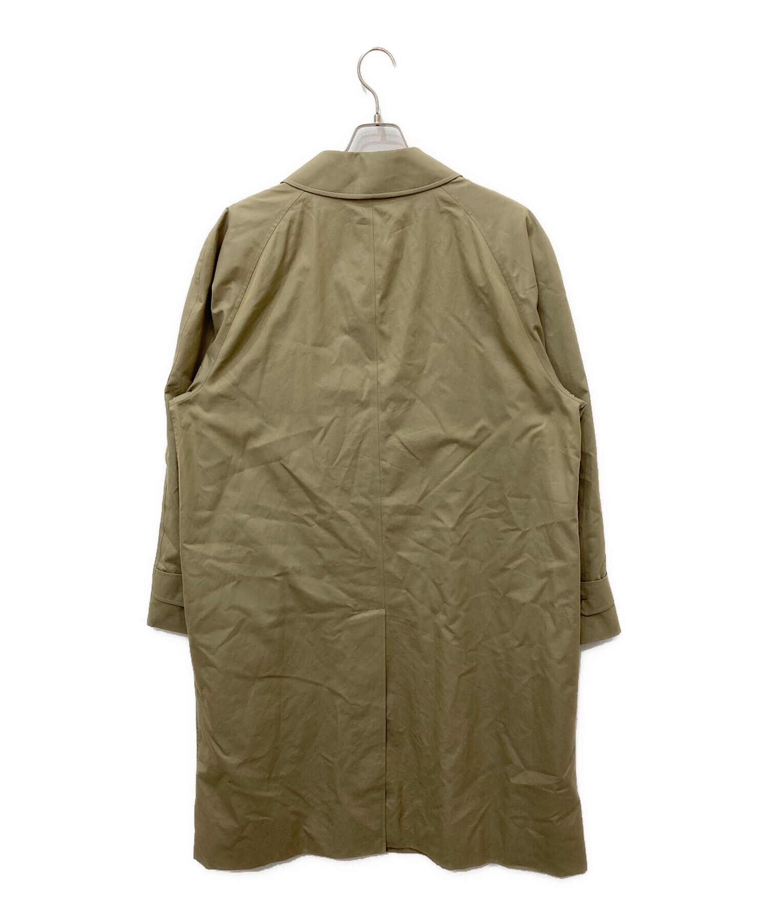 スペイン製 BURBERRY バーバリー LONDON ステンカラー コート ベージュ (メンズ 8) 中古 古着 A0039 中古・古着通販】Burberry's (バーバリーズ) ステンカラーコート