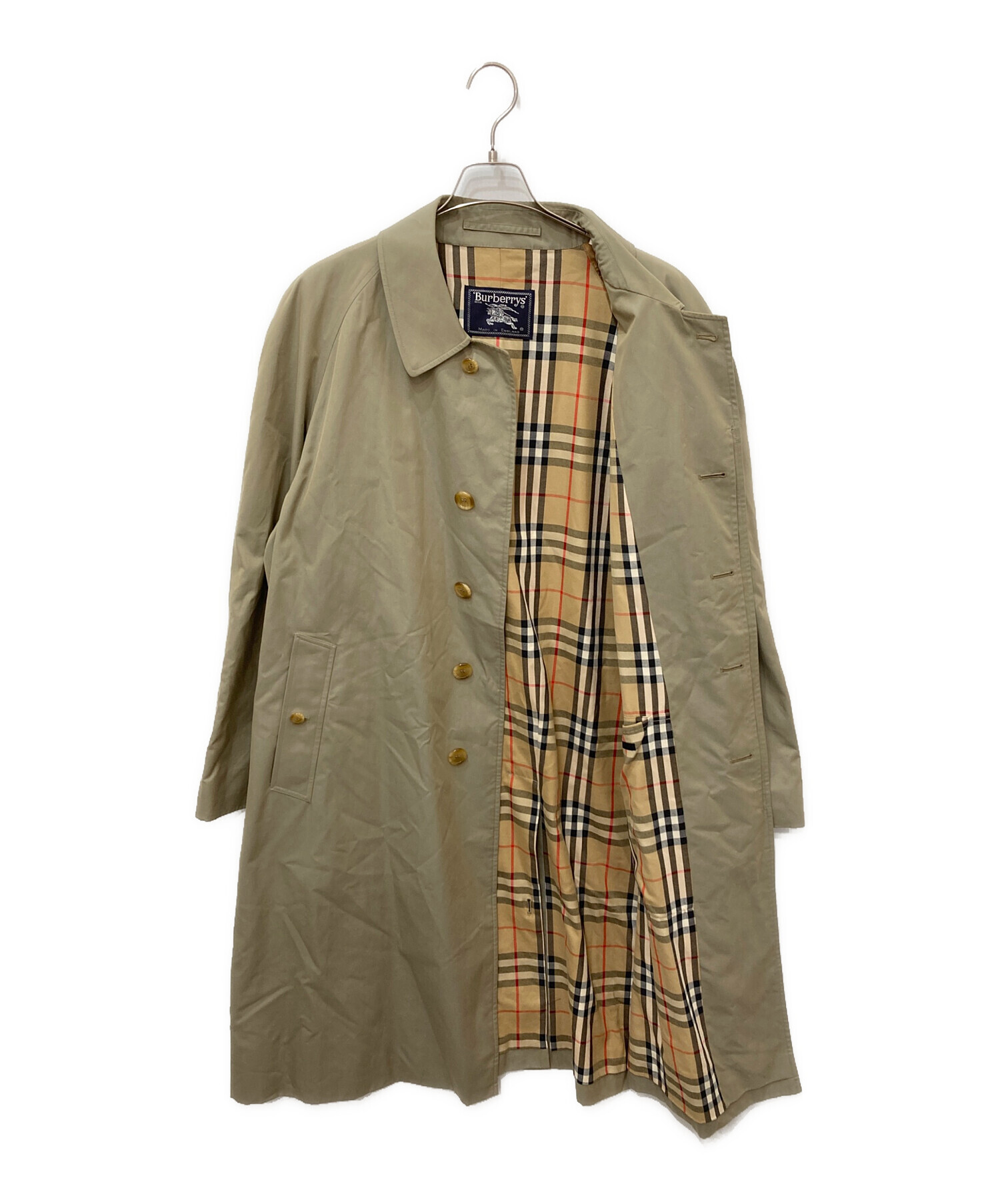 Burberry's ベージュ 中古・古着通販】Burberry's (バーバリーズ) ステンカラーコート