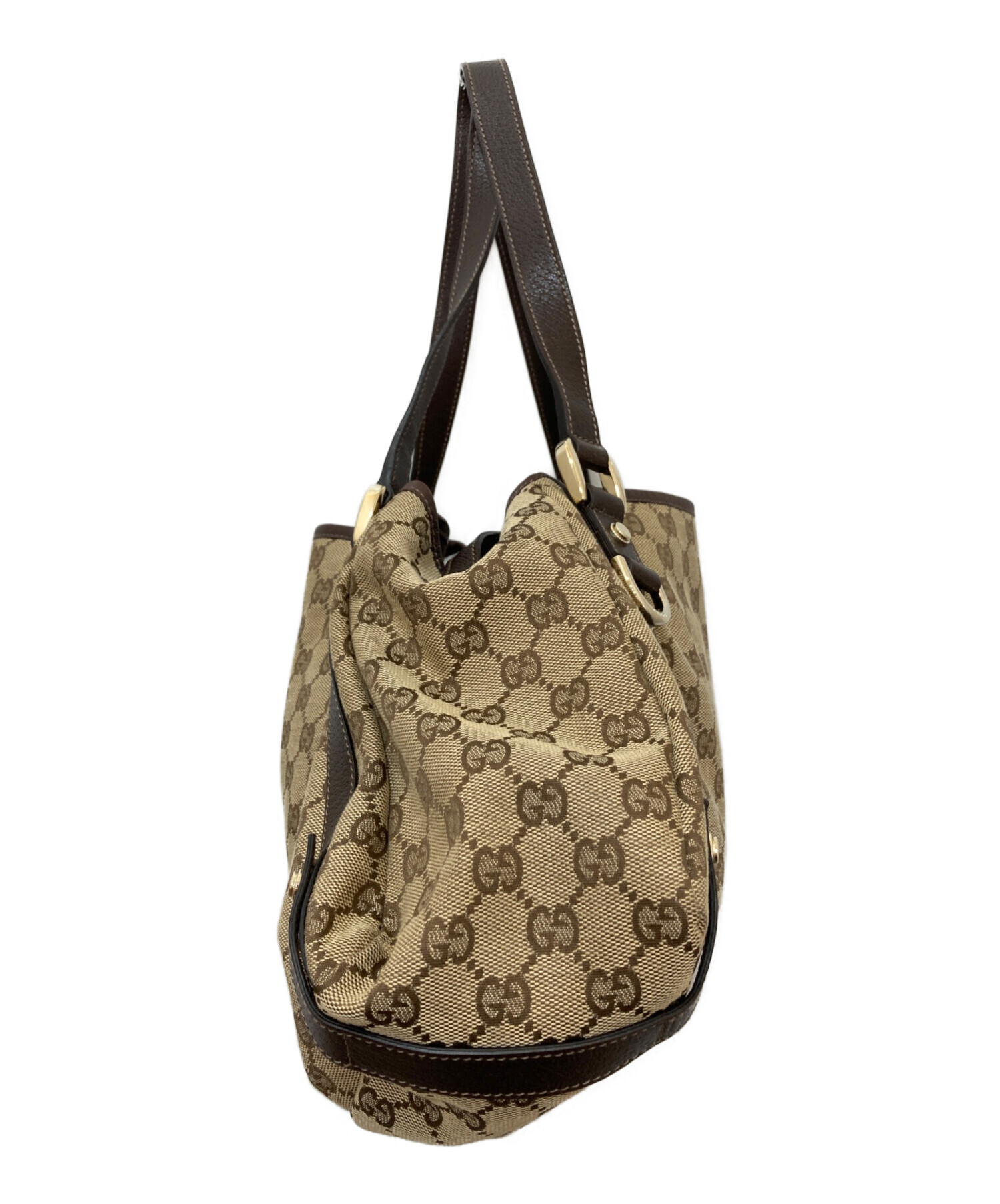 中古・古着通販】GUCCI (グッチ) GGキャンバストートバッグ アビー