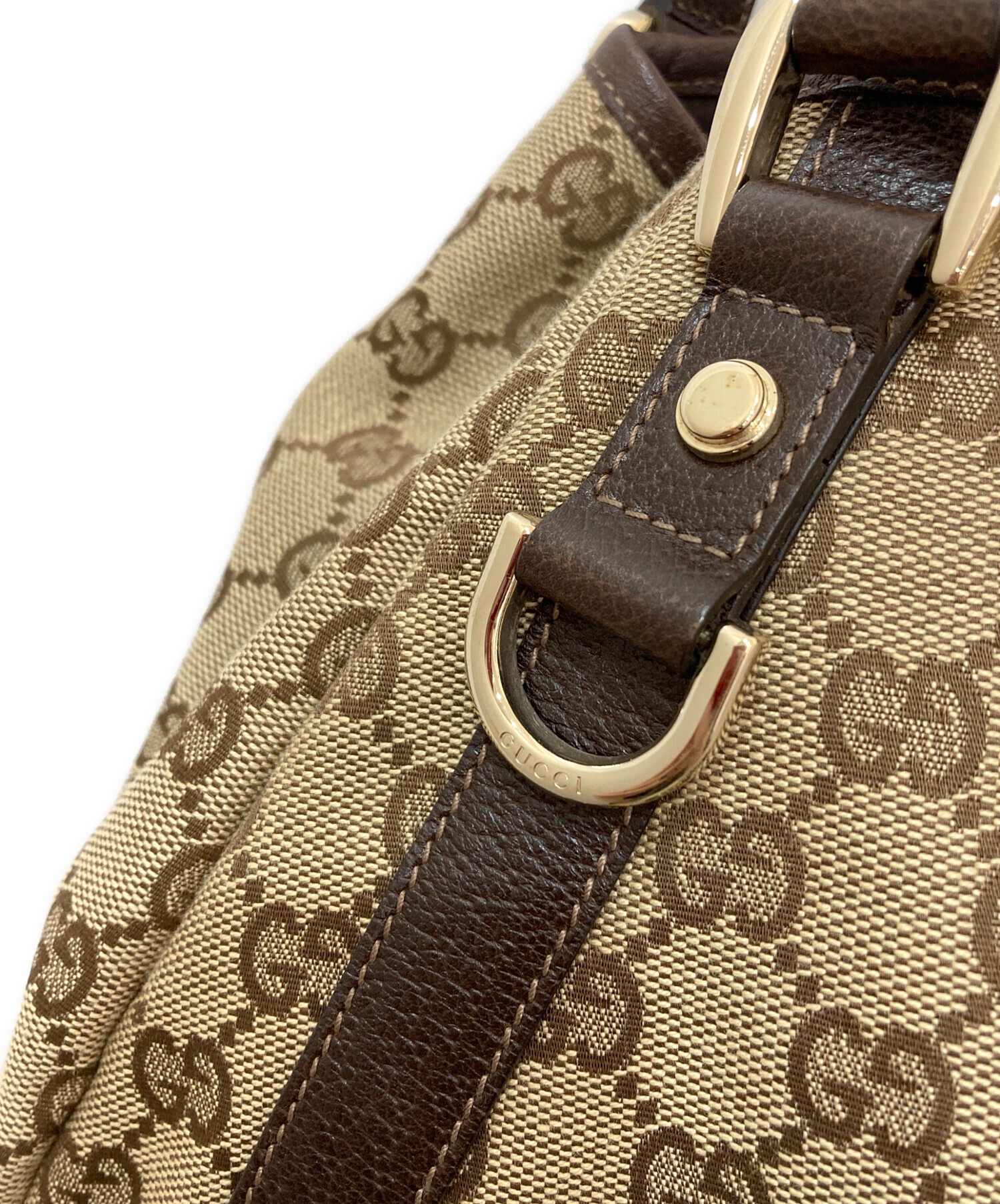 中古・古着通販】GUCCI (グッチ) GGキャンバストートバッグ アビー