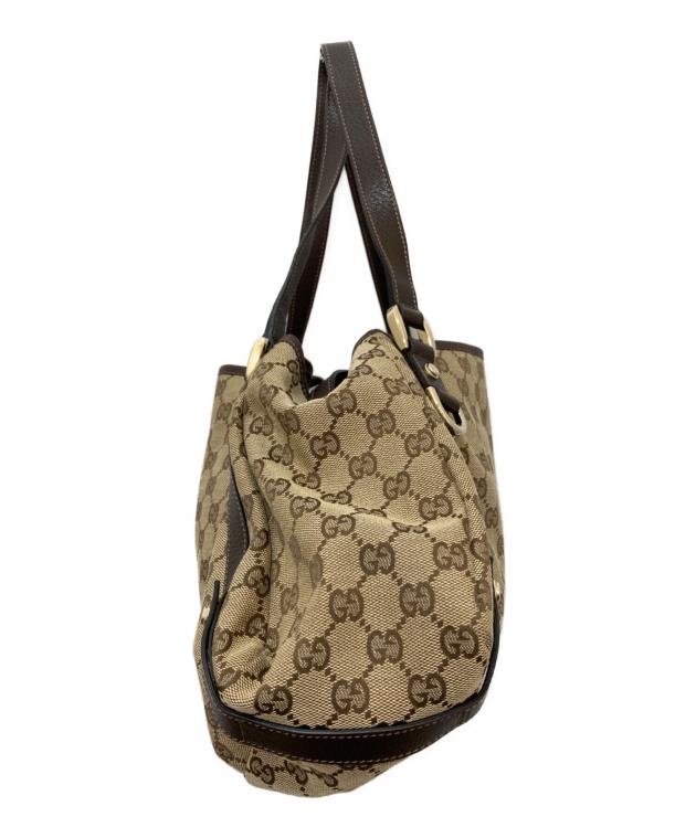 中古・古着通販】GUCCI (グッチ) GGキャンバストートバッグ アビー