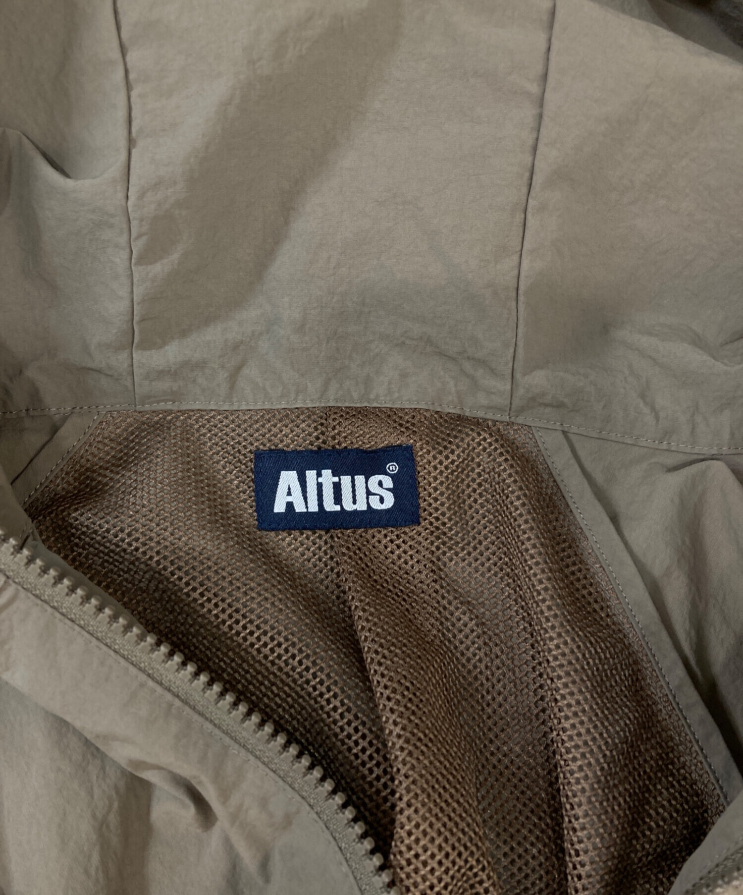 中古・古着通販】ALTUS (アルタス) ナイロンフーデッドマウンテン 