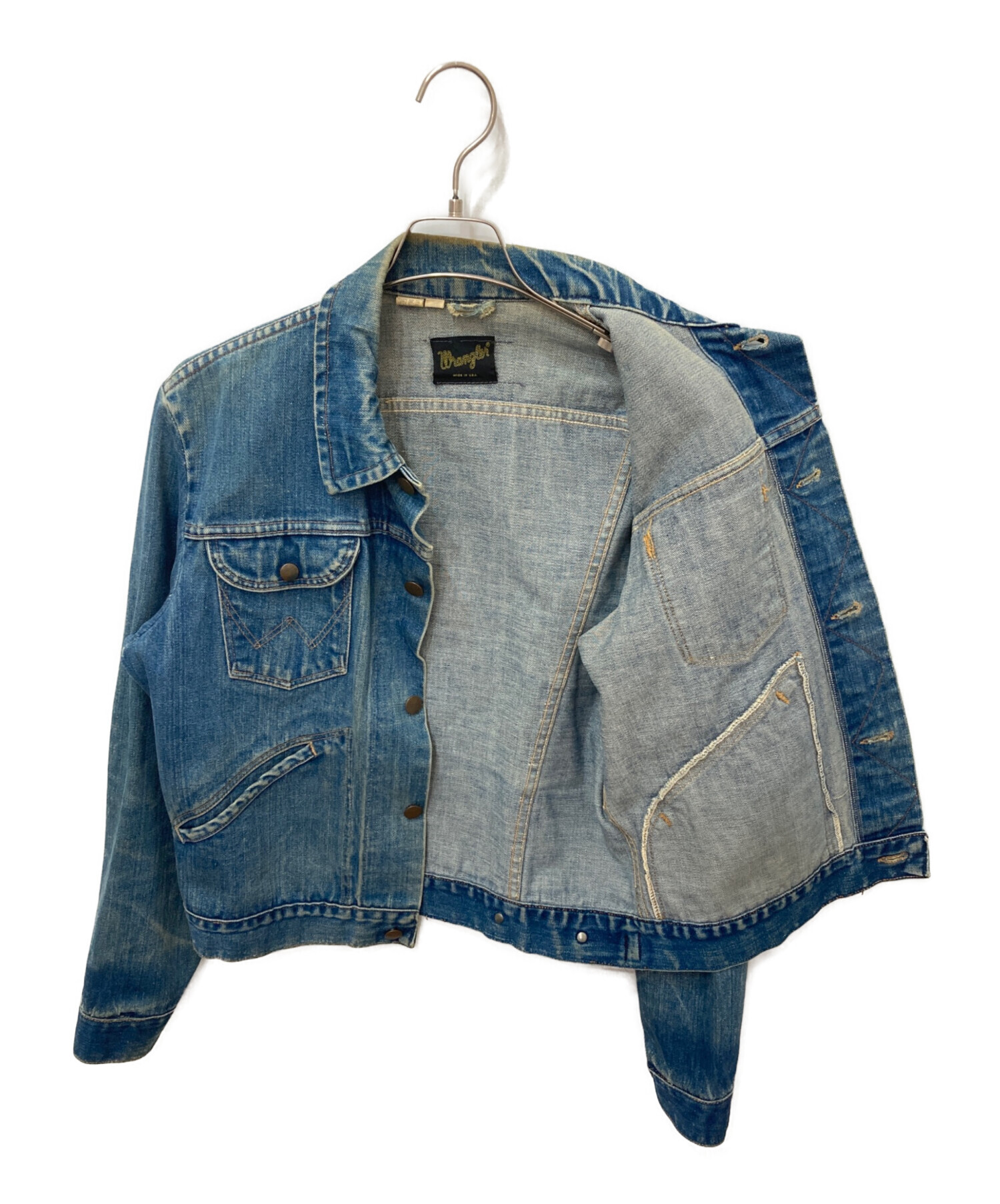 中古・古着通販】Wrangler (ラングラー) 124MJ デニムジャケット