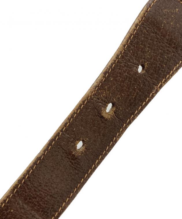 中古・古着通販】GUCCI (グッチ) GGインターロッキングバックルベルト